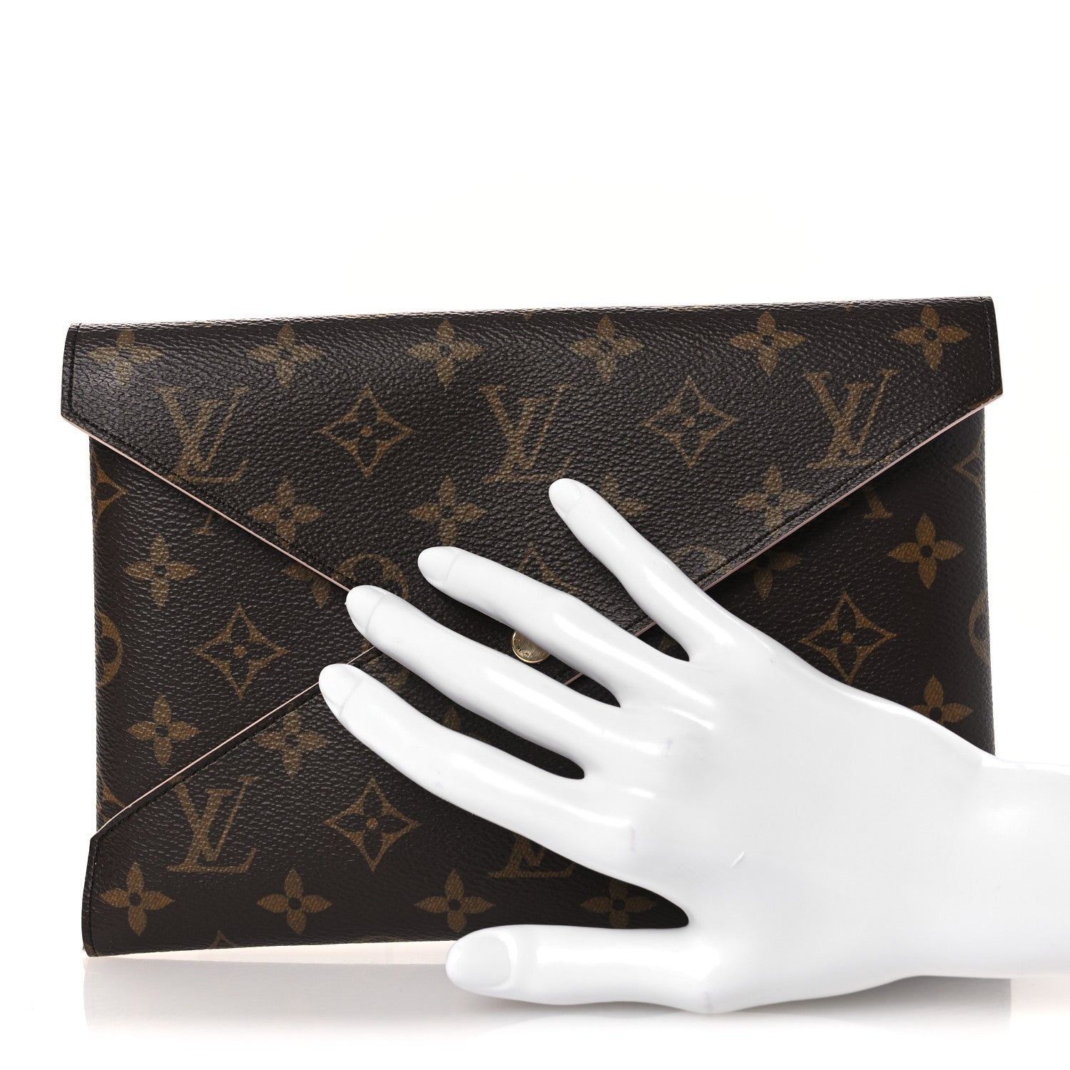 Monogram Large Kirigami Pochette Insert Rose Ballerine