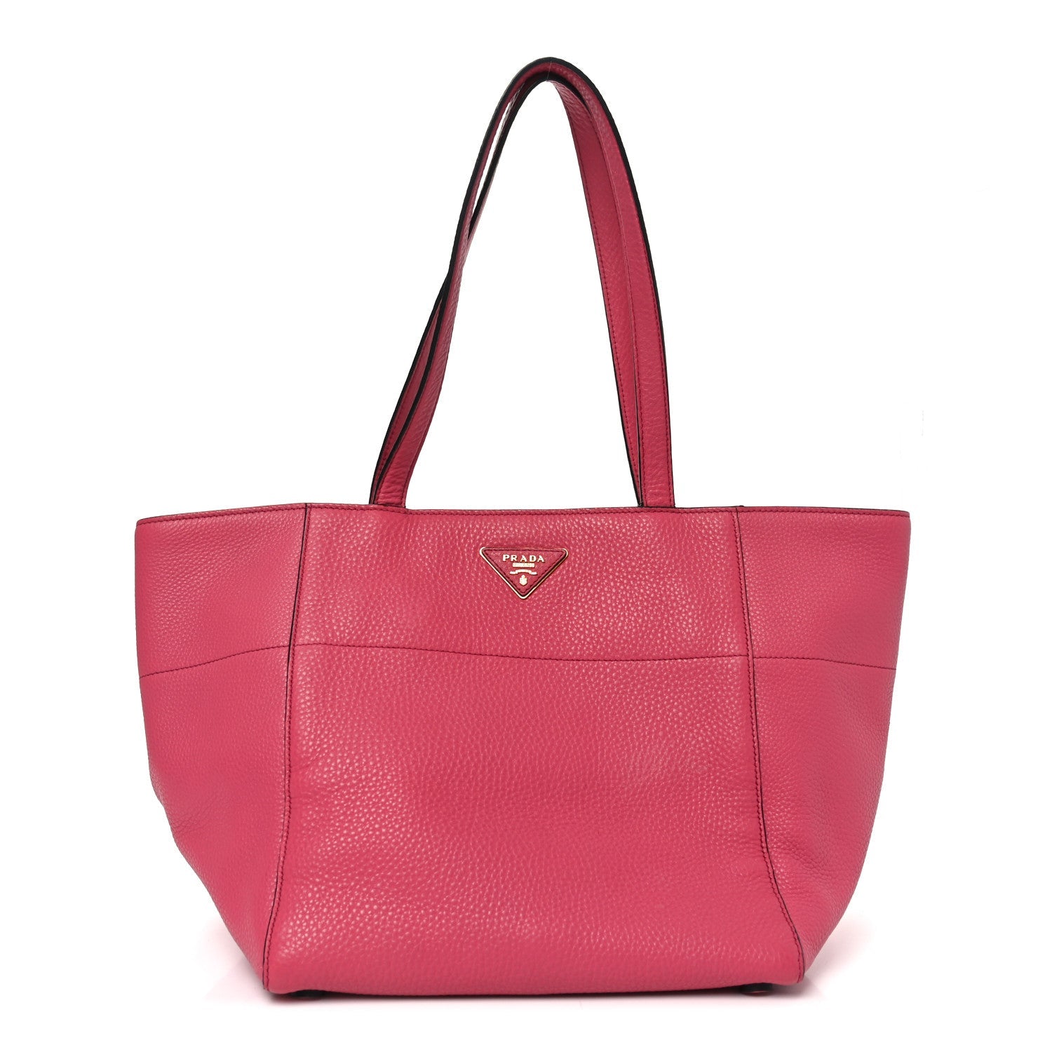 Vitello Daino Shopping Tote Peonia