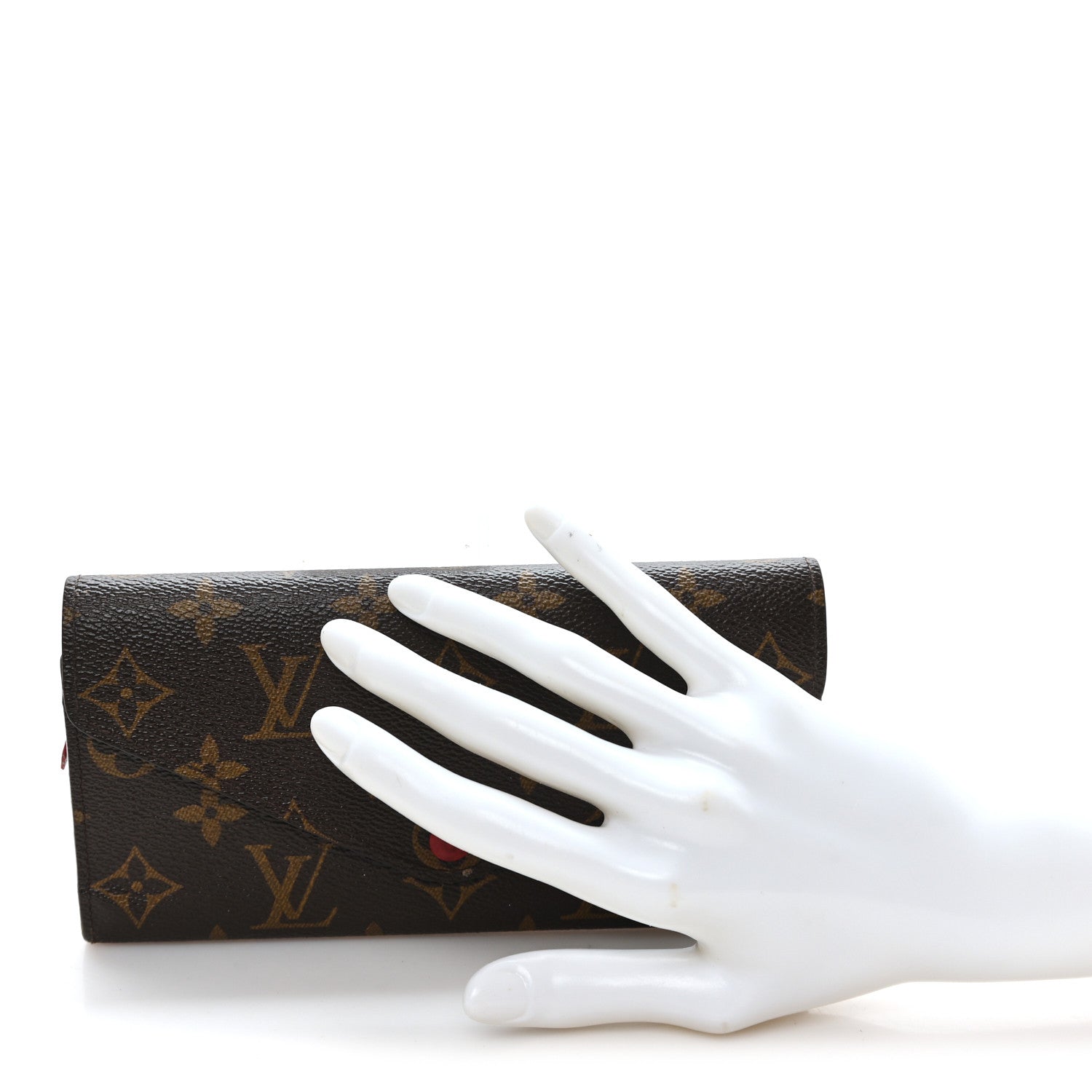 Monogram Josephine Wallet Red
