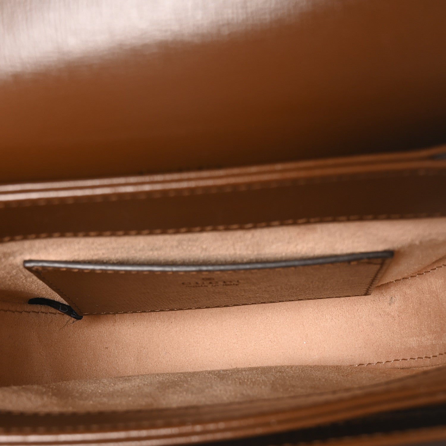 GG Supreme Monogram Mini Horsebit 1955 Rounded Shoulder Bag Beige Brown Sugar