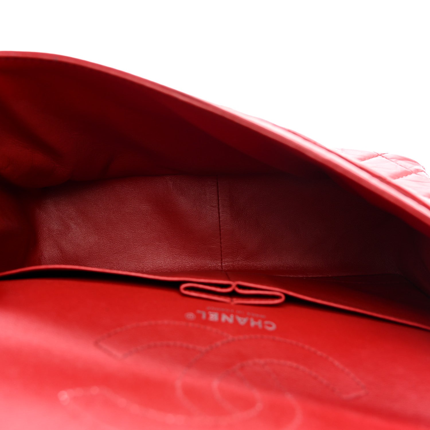 Aged Calfskin Quilted 2.55 Reissue 226 Flap Red