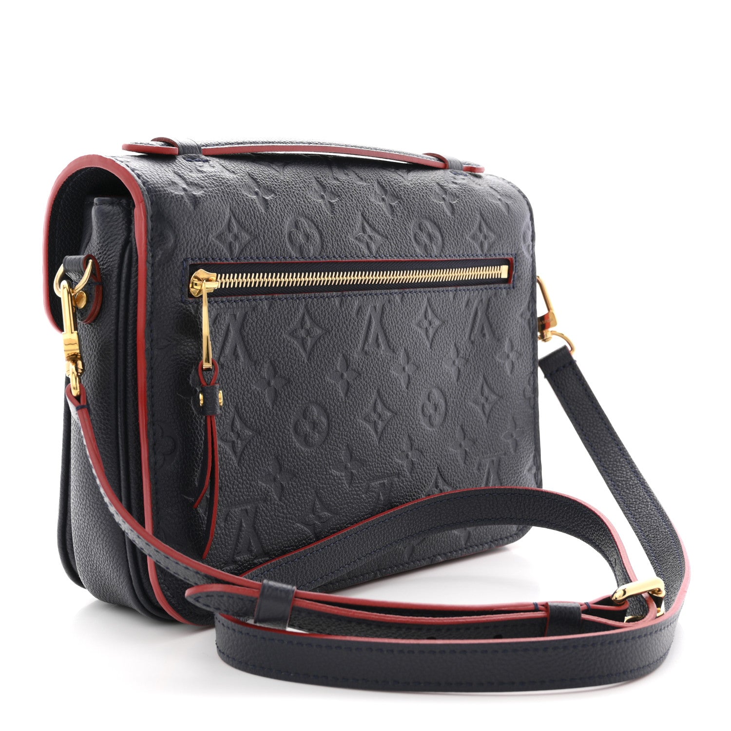 Empreinte Pochette Metis Marine Rouge