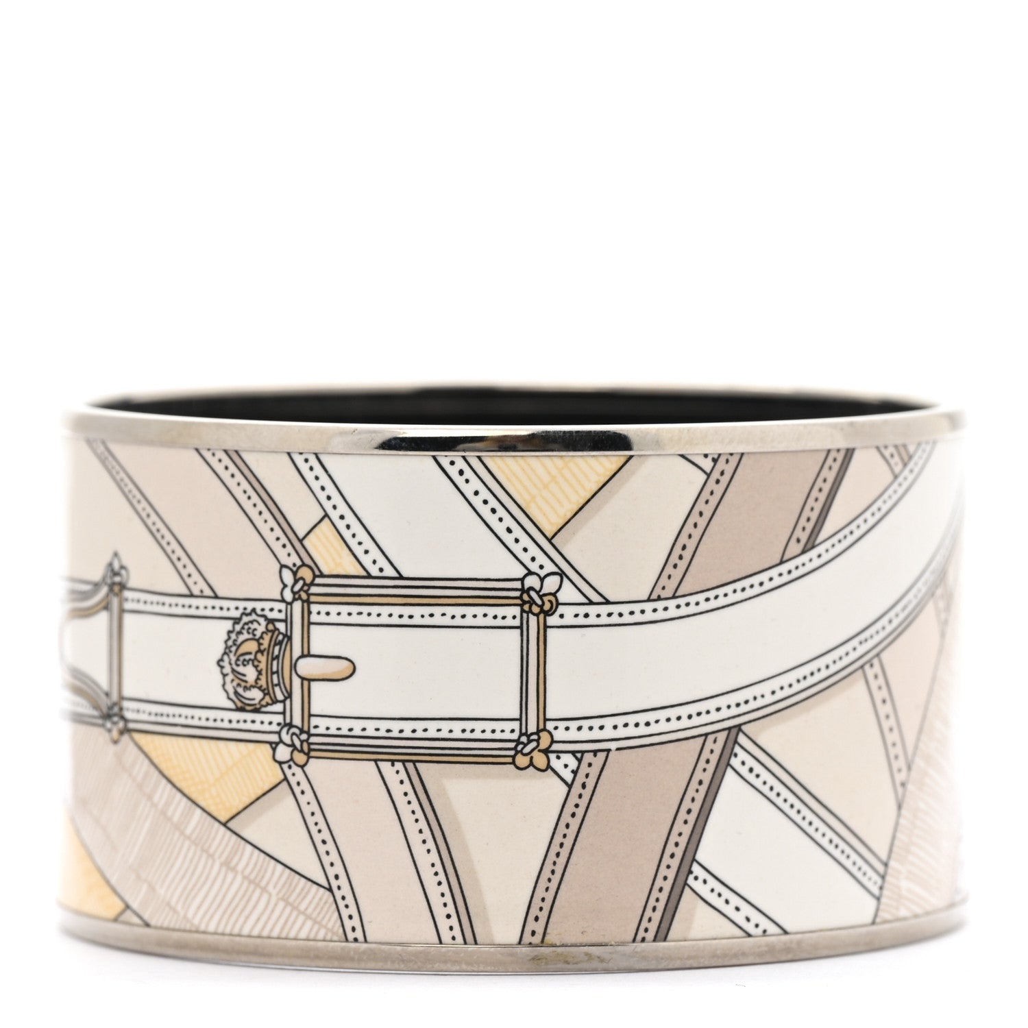 Enamel Printed Extra Wide Cavalcadour Bracelet 62