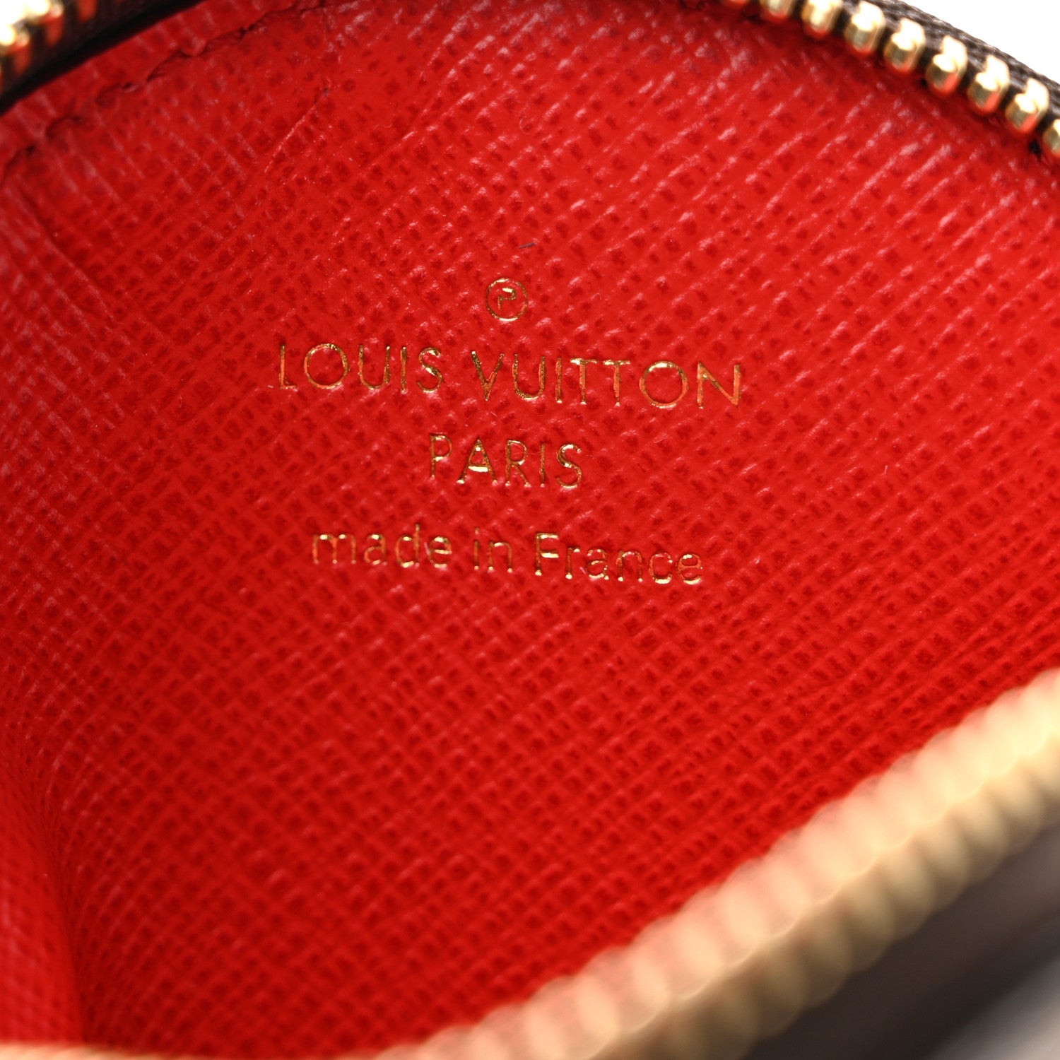 Monogram 2020 Christmas Animation Bumper Cars Round Coin Purse Coquelicot