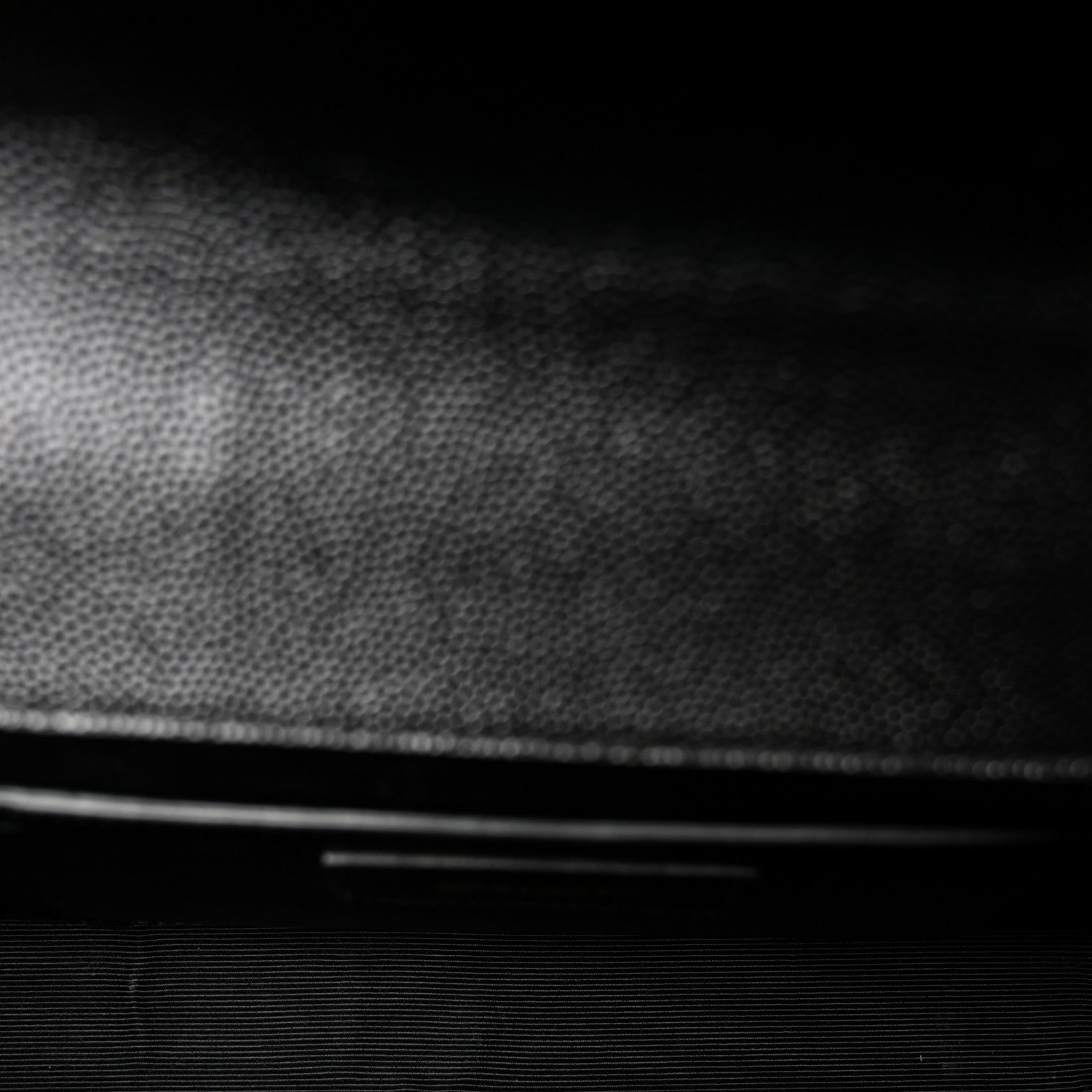 Grain De Poudre Monogram Cassandre Clutch Black