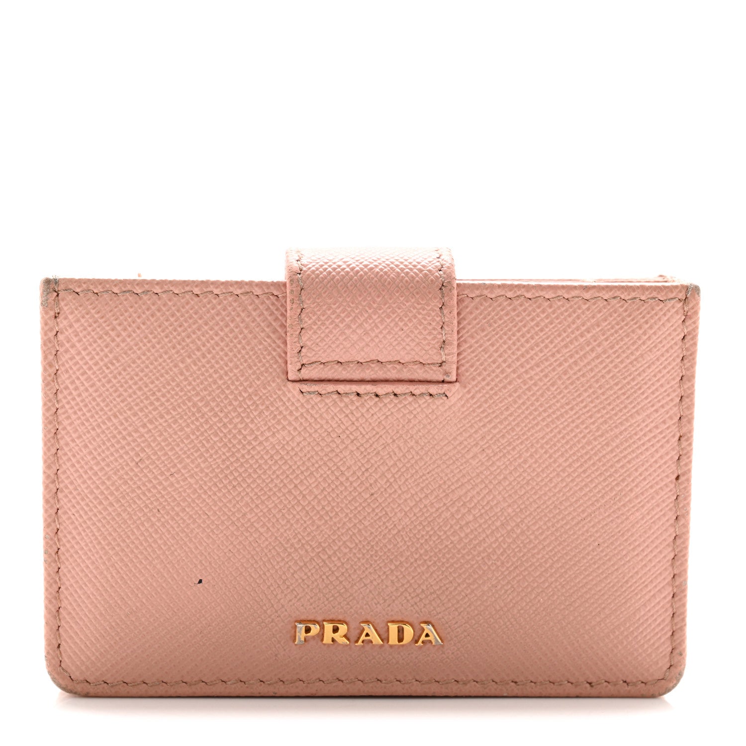 Saffiano Metal Gusseted Card Holder Orchidea