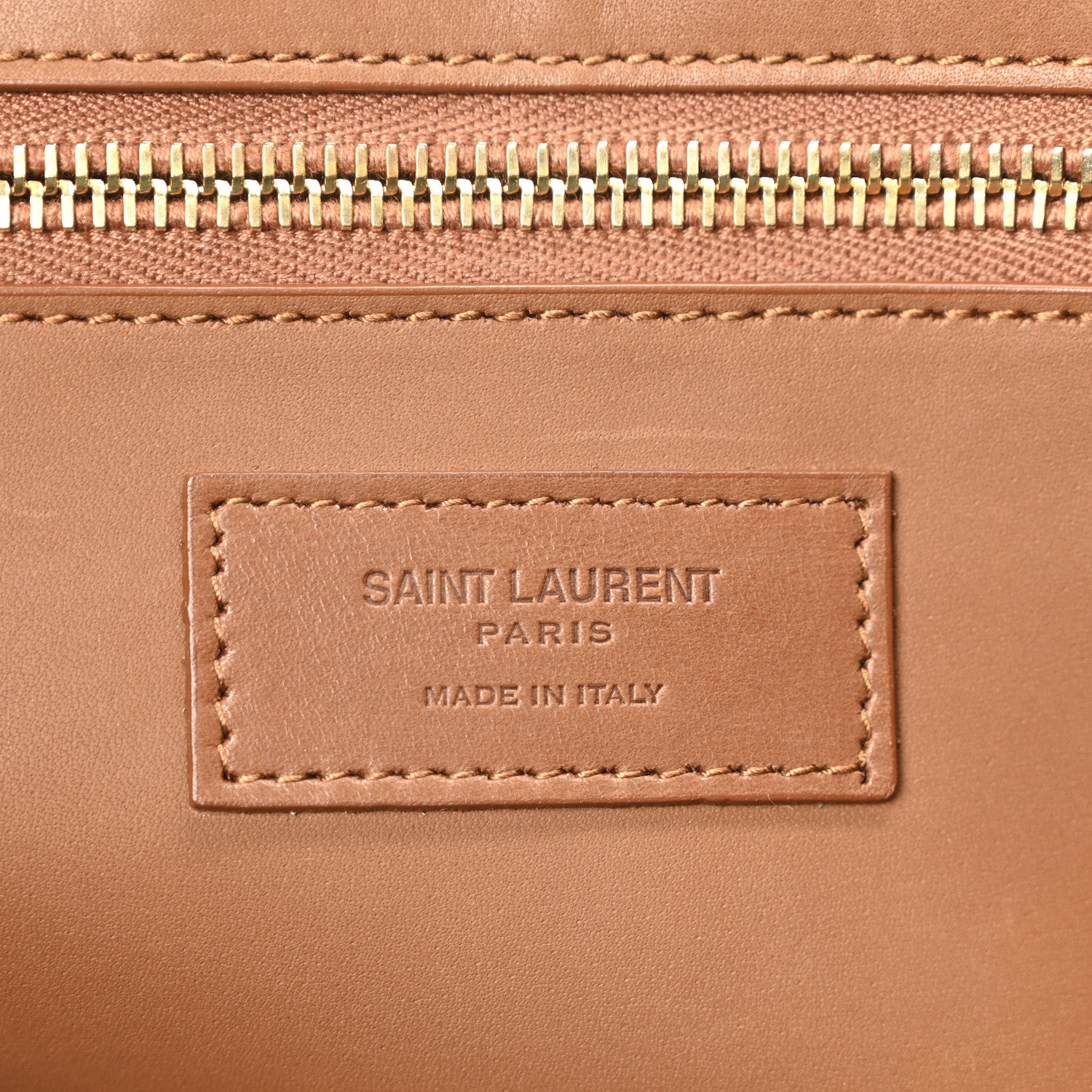 Raffia Linen Calfskin Rive Gauche Tote Naturale Brown