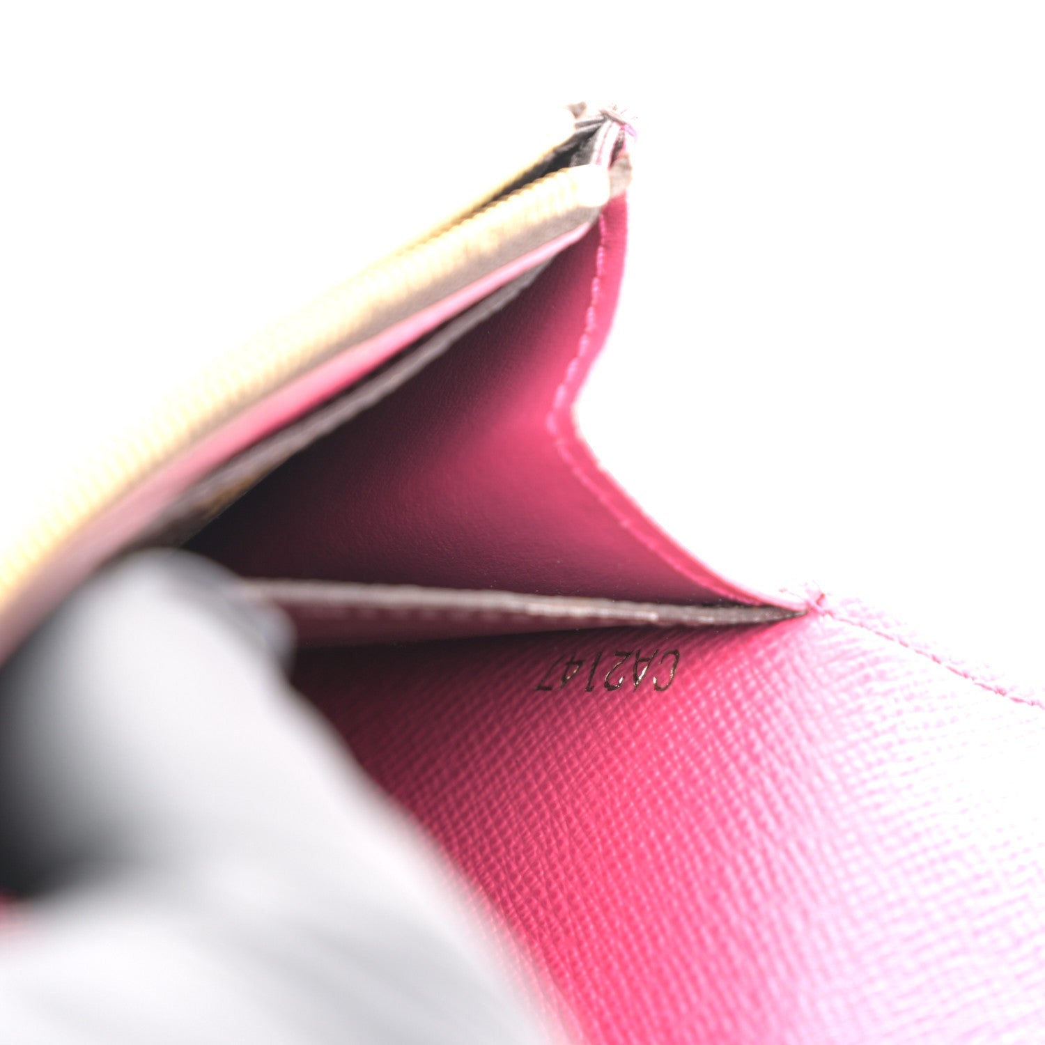 Monogram Bloom Flower Emilie Wallet Fuchsia