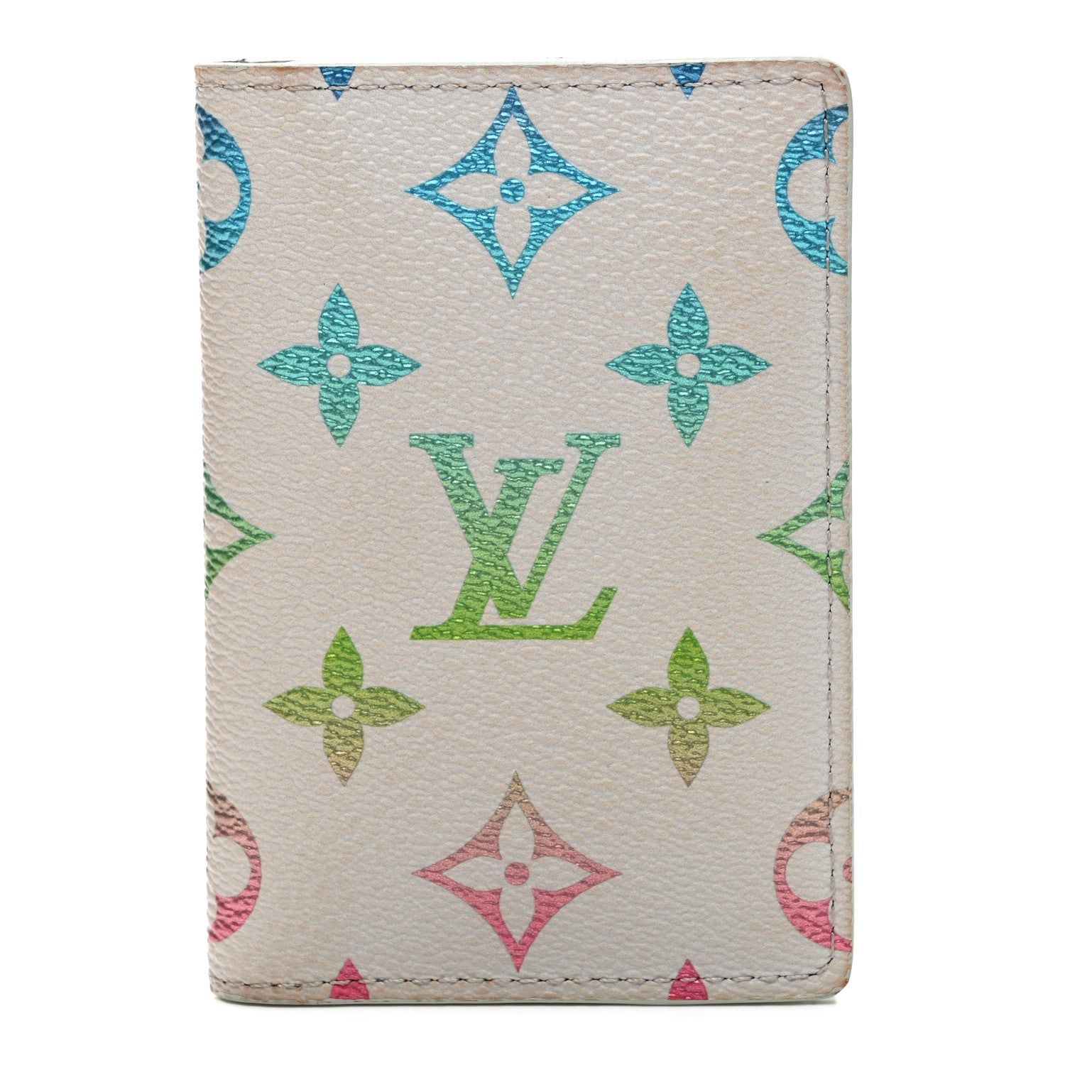 Monogram Pocket Organizer Gradient Grey