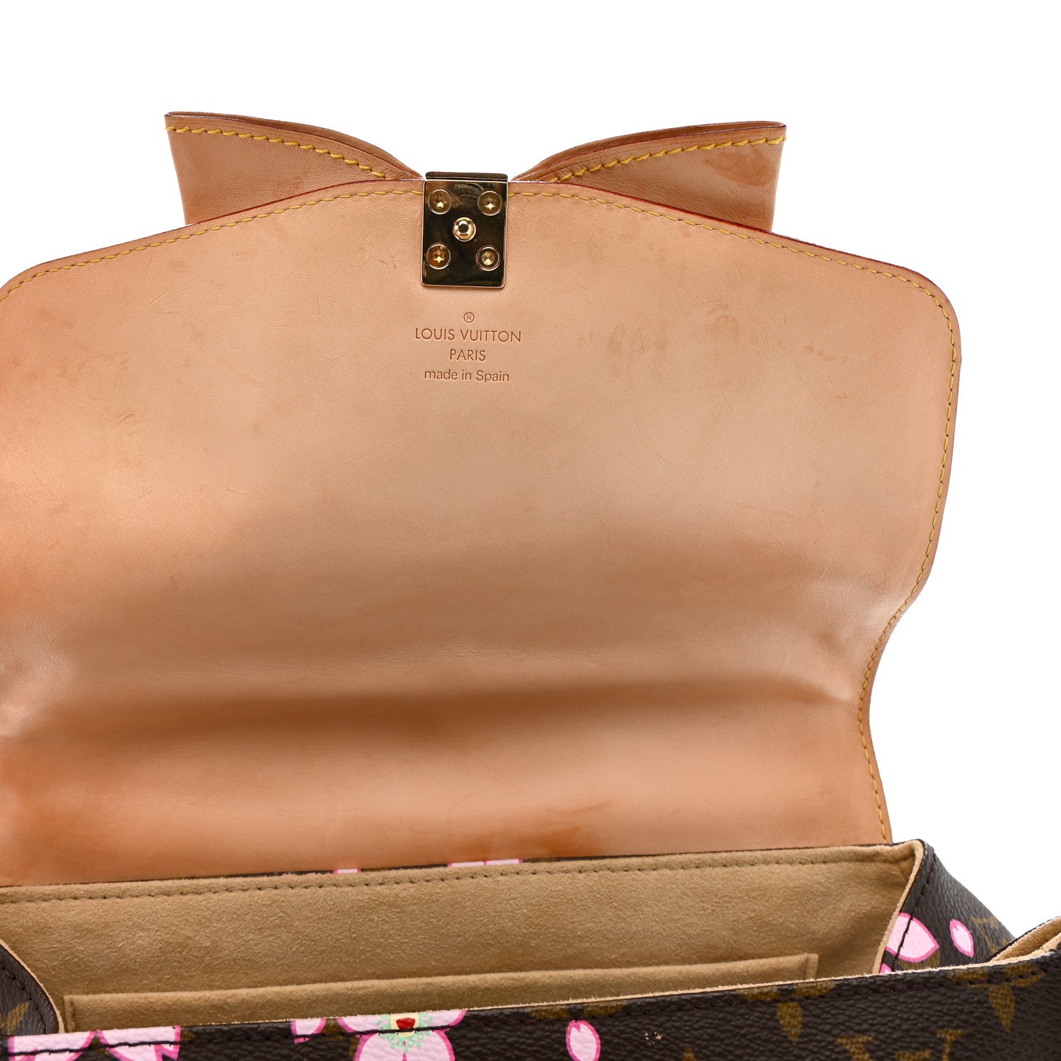 Monogram Cherry Blossom Sac Retro Bag Brown