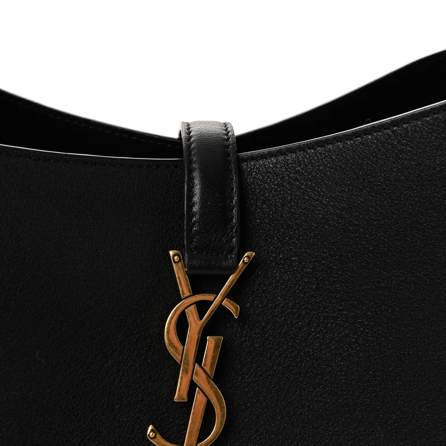 Smooth Calfskin Small Le 5 A 7 Soft Hobo Black
