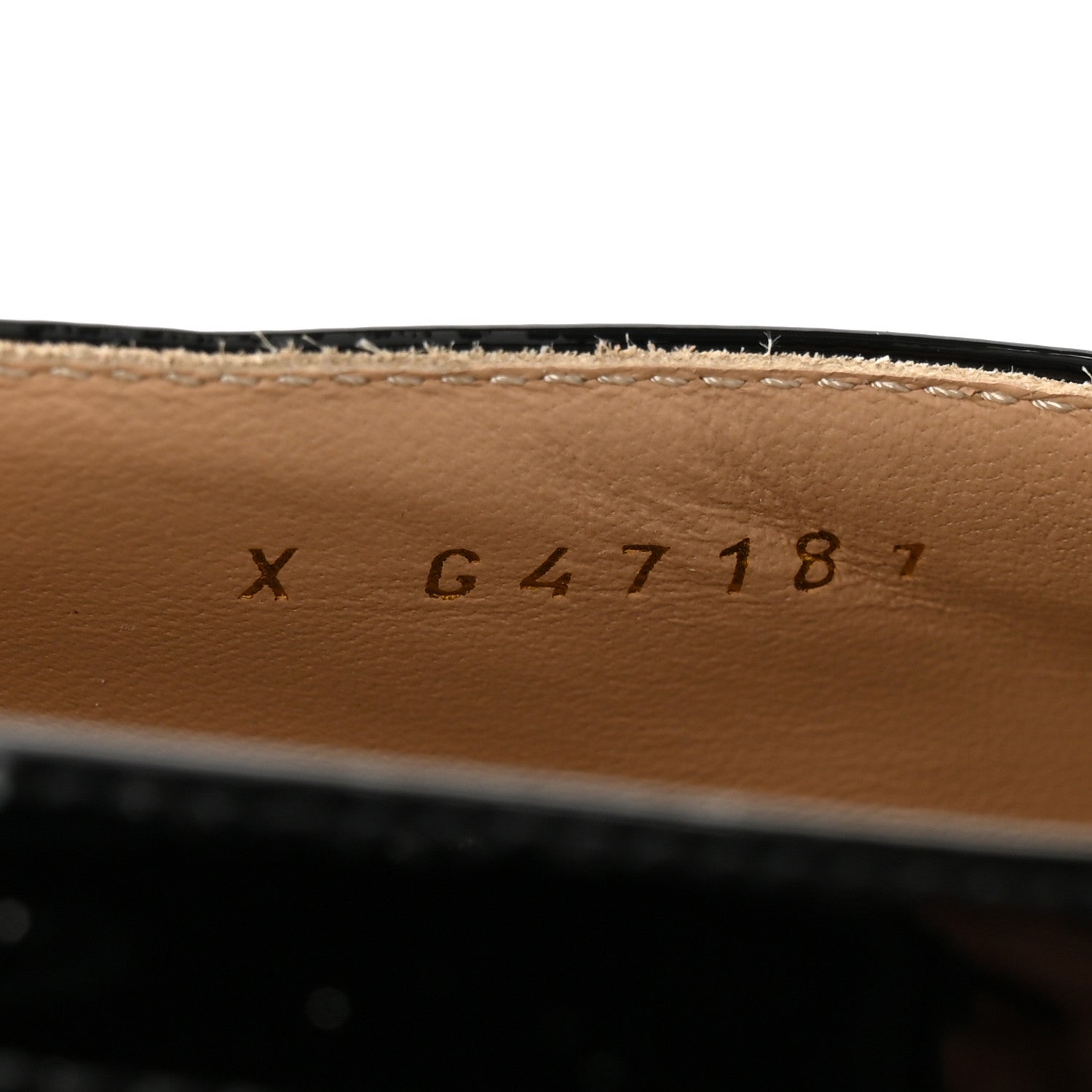 Suede Patent Calfskin Pumps 40 Beige Black