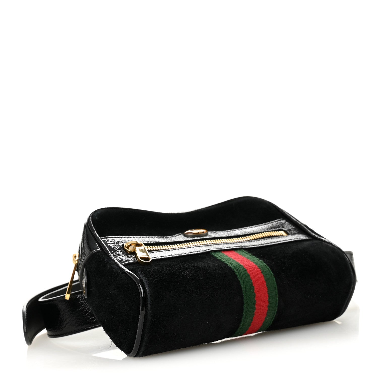 Suede Small Ophidia Belt Bag 85 34 Black