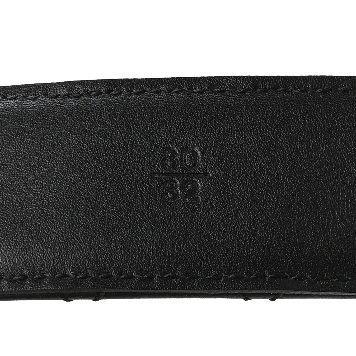 Calfskin Quilted CC Chain Belt 80 32 Black
