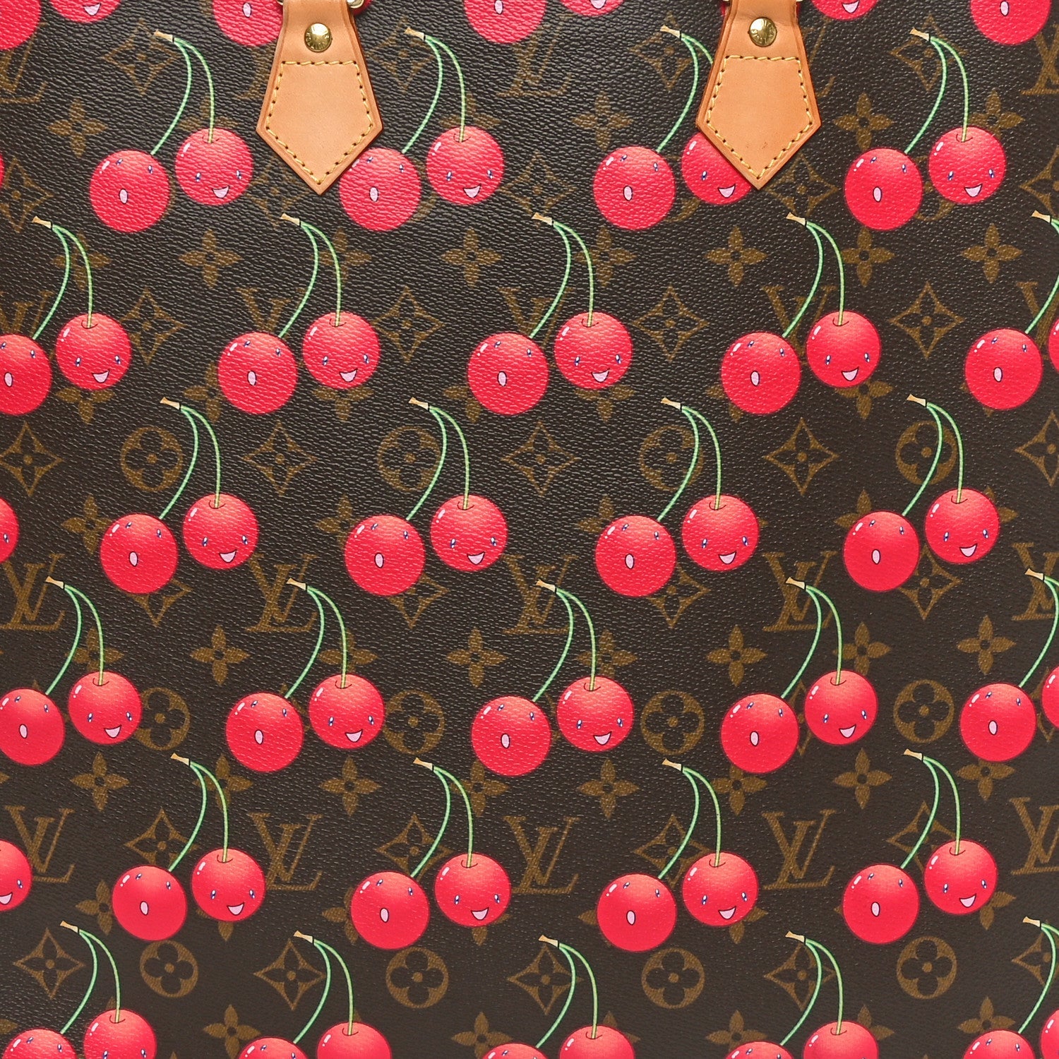 Monogram Cerises Sac Plat