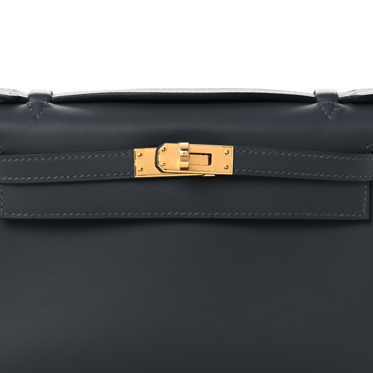 Swift Kelly Pochette Clutch Ardoise