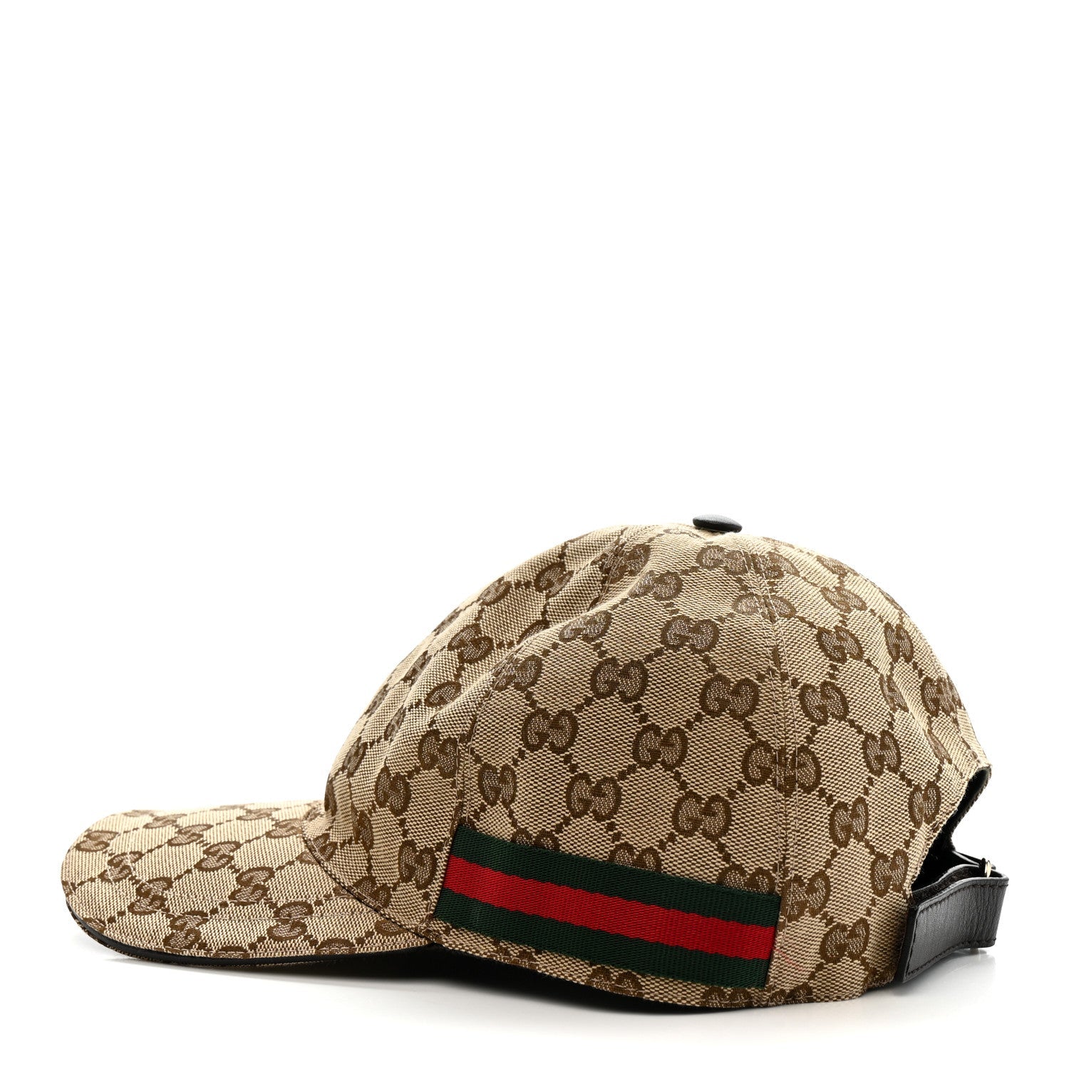 Monogram Web Baseball Hat L Beige Cocoa