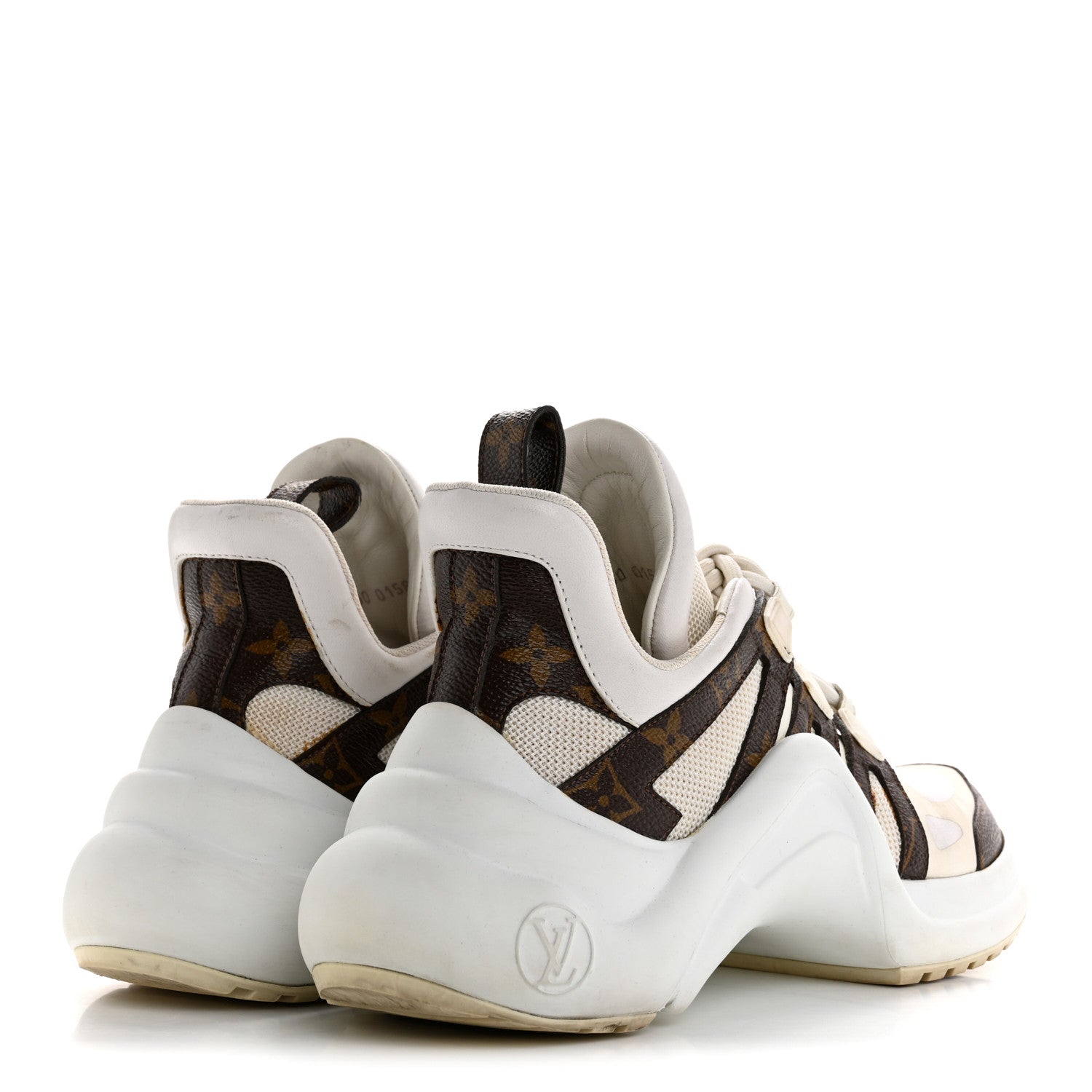 Patent Monogram LV Archlight Sneakers 37 White