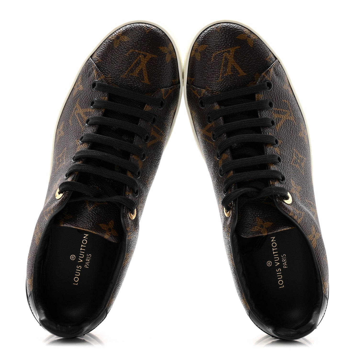 Patent Monogram Frontrow Sneakers 39