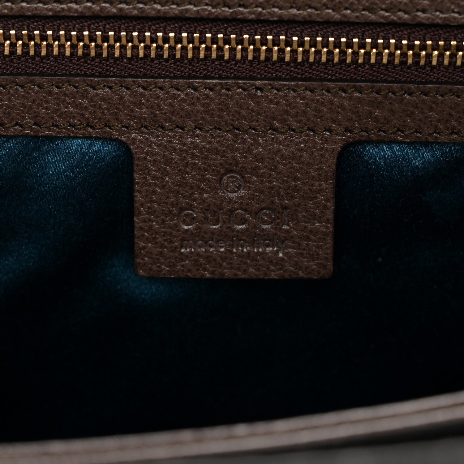 GG Supreme Monogram Web Medium Ophidia Chain Shoulder Bag Brown