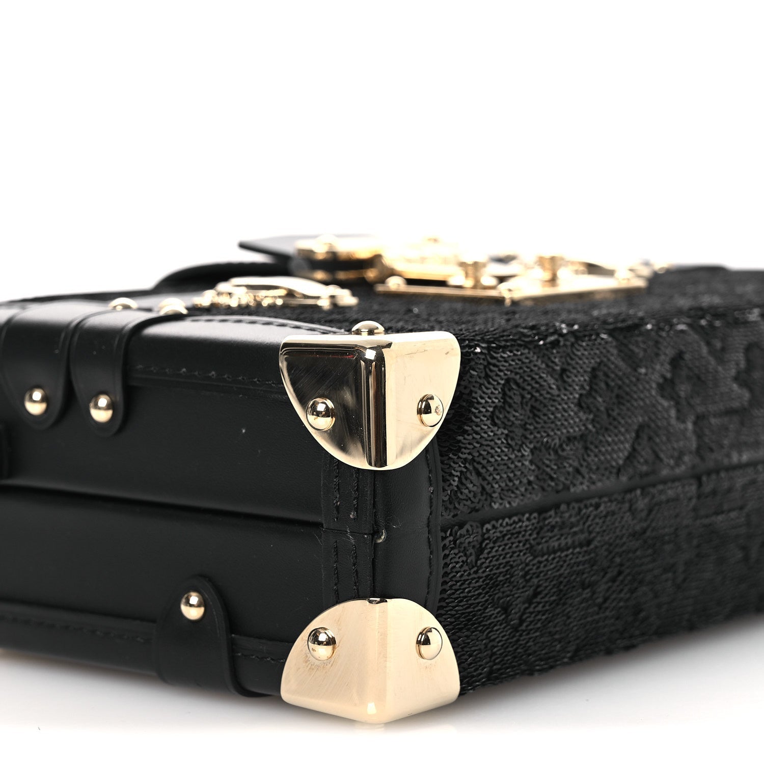 Sequins Petite Malle Black