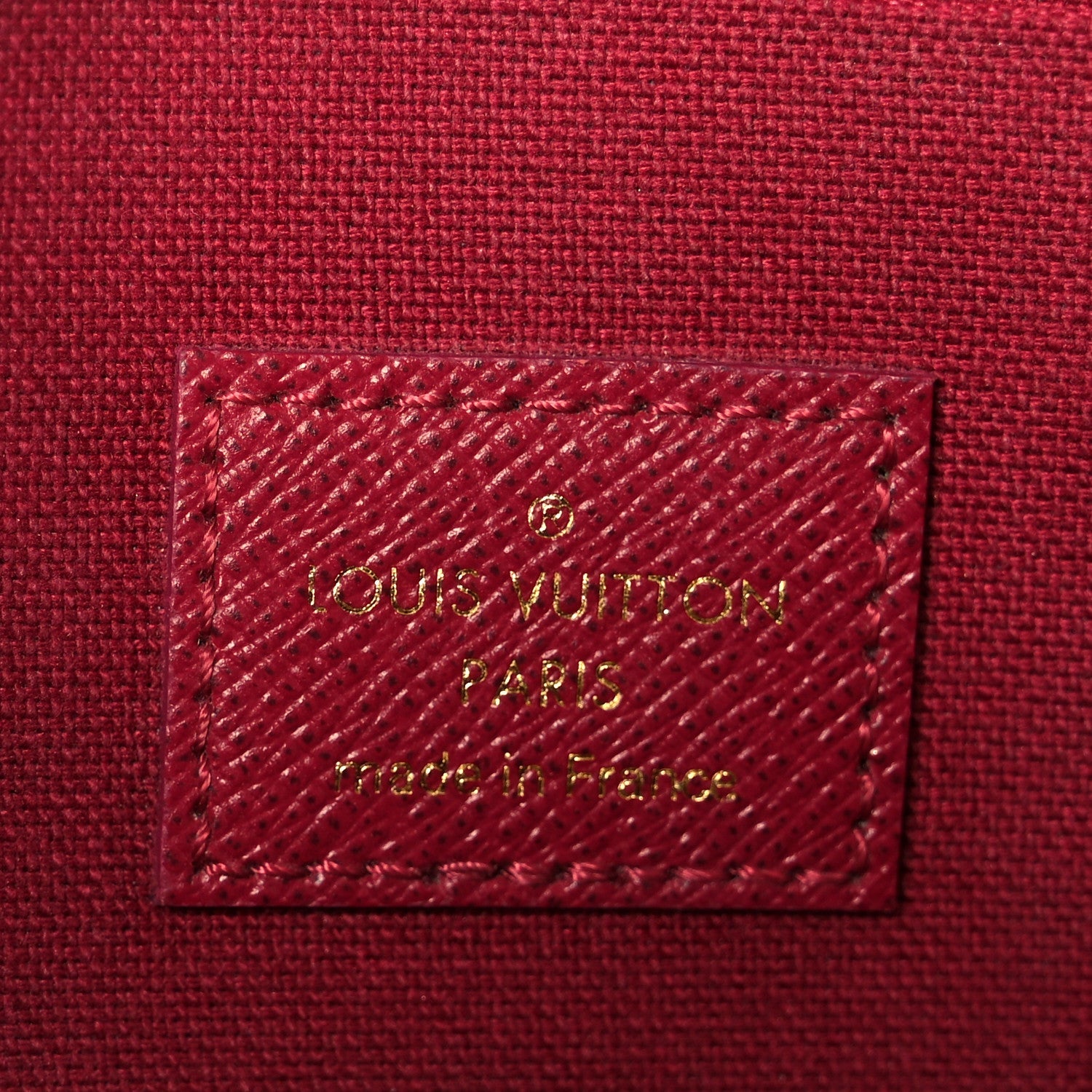 Monogram Pochette Felicie Chain Wallet Fuchsia