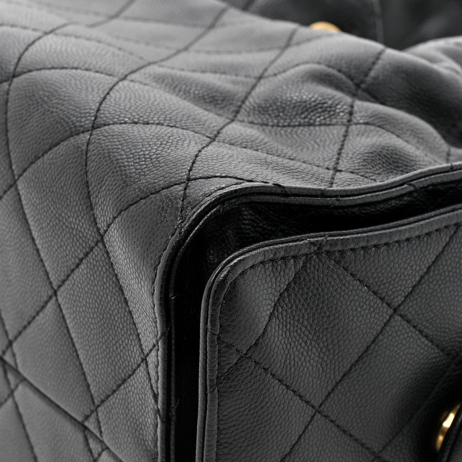 Caviar Quilted Small Chanel 25 Handbag Black