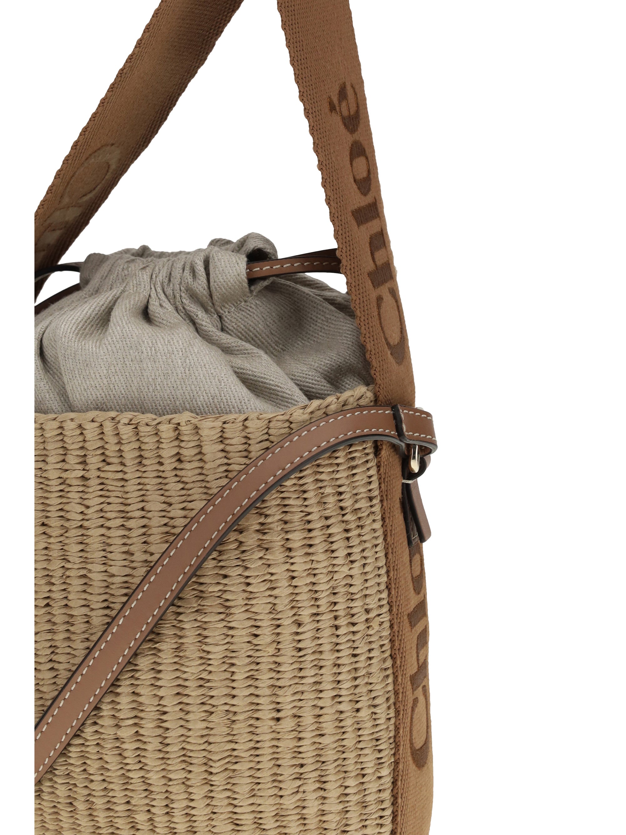 woody bucket bag