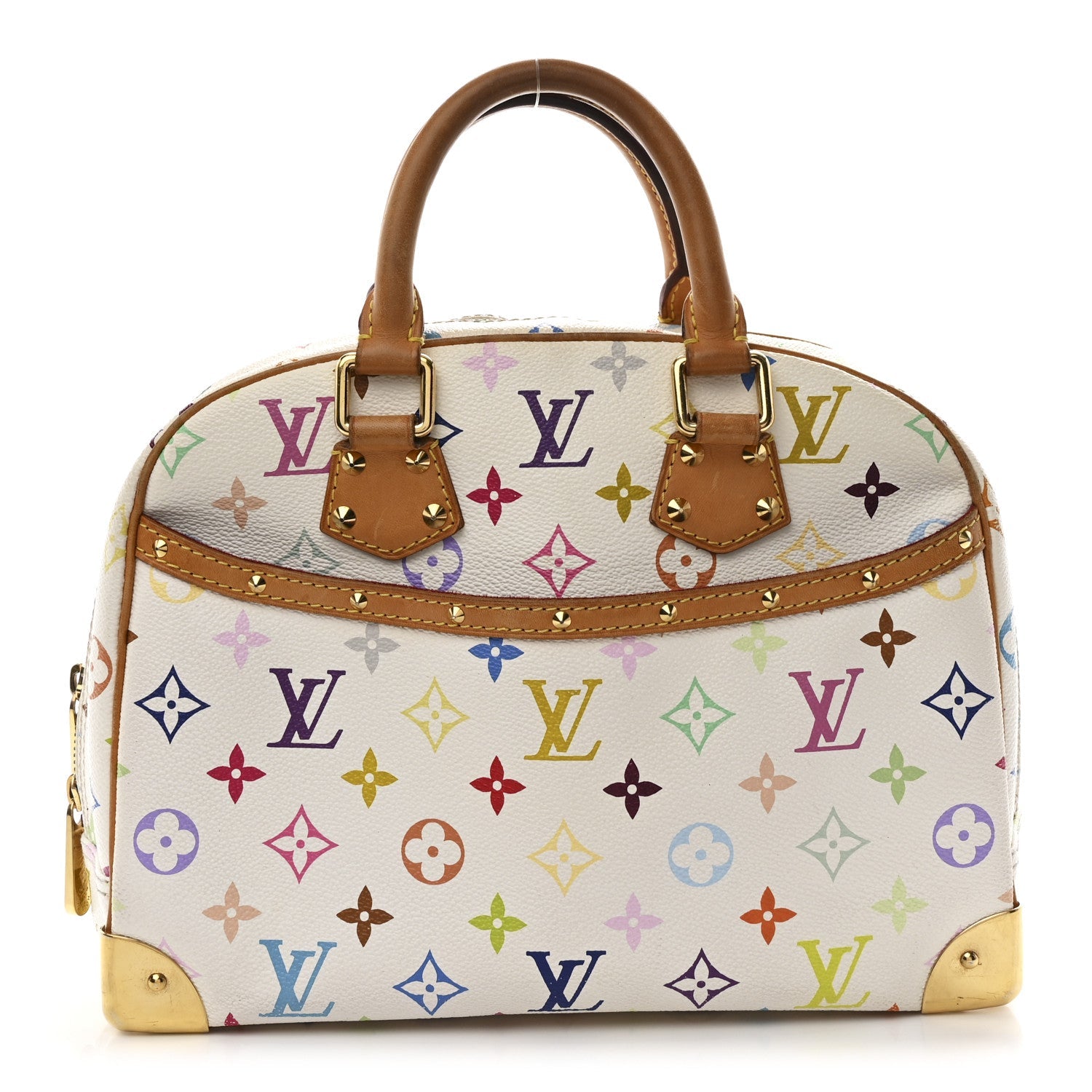 Monogram Multicolor Trouville White
