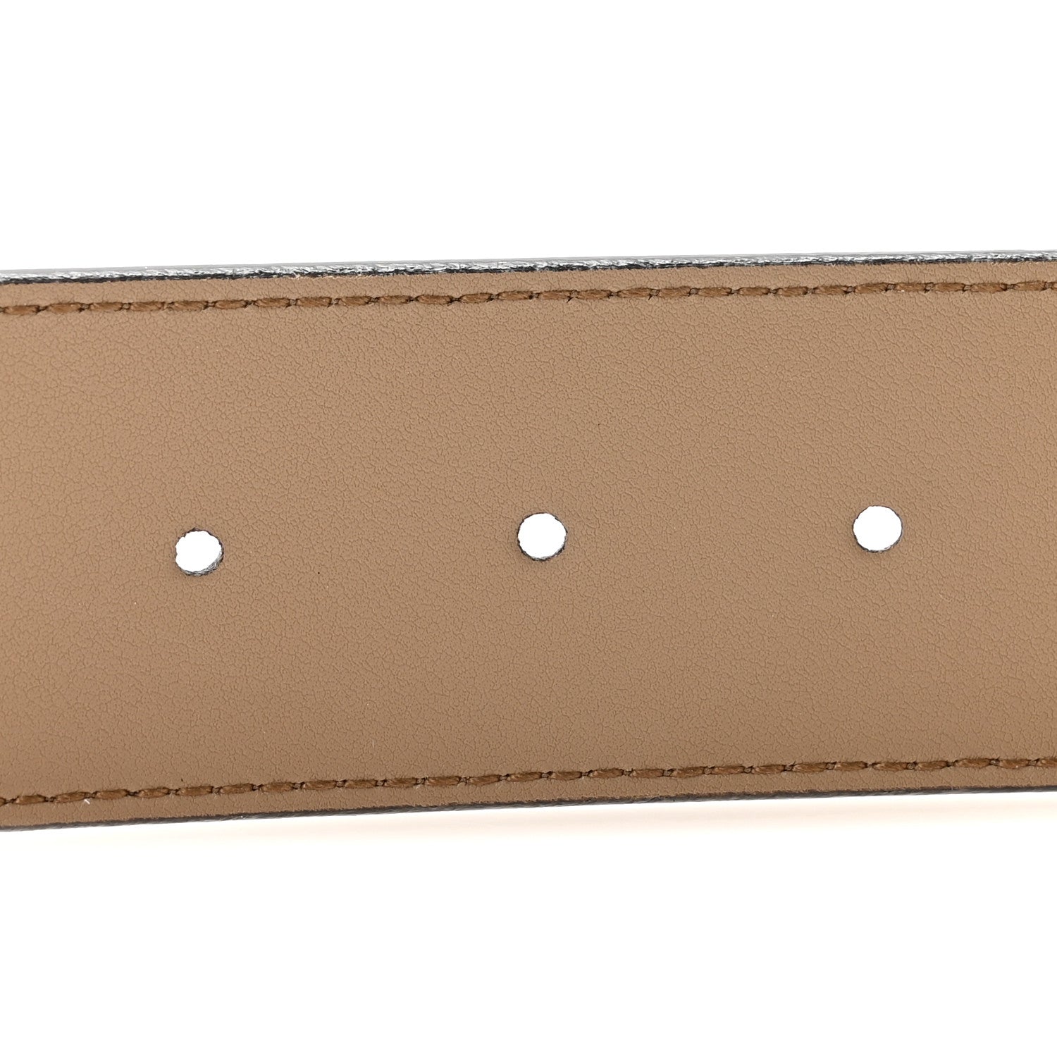 GG Supreme Monogram Suede Dionysus 40mm Belt 80 32 Beige Taupe