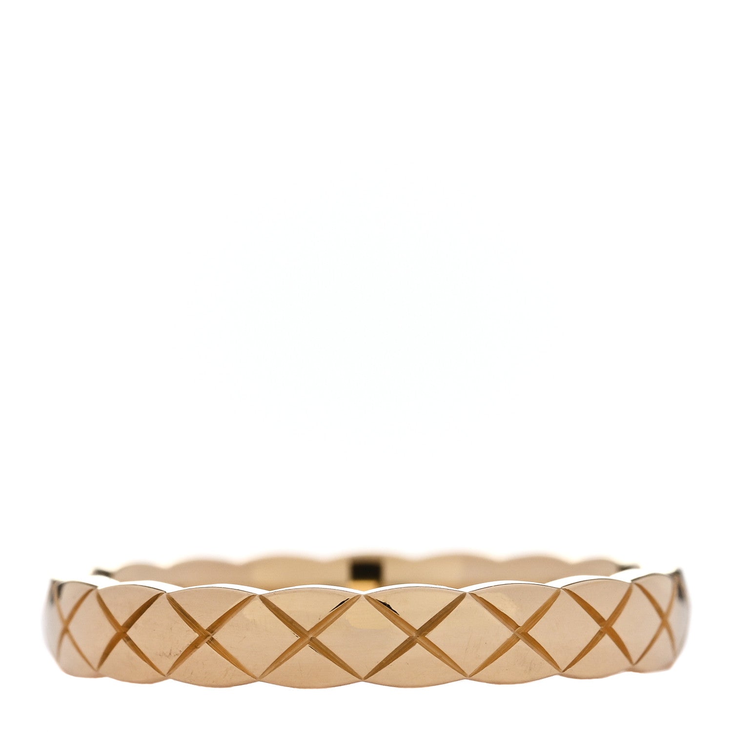 18K Yellow Gold Mini Coco Crush Ring 55 7.25