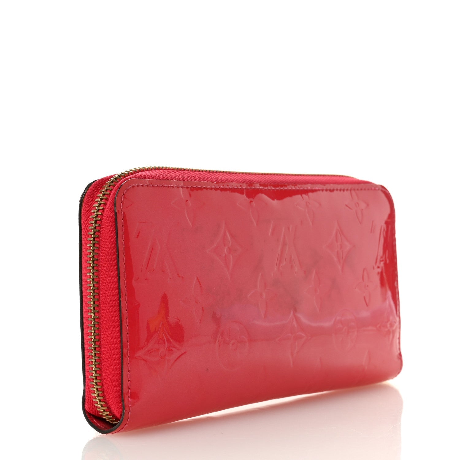 Vernis Zippy Wallet Rose Litchi