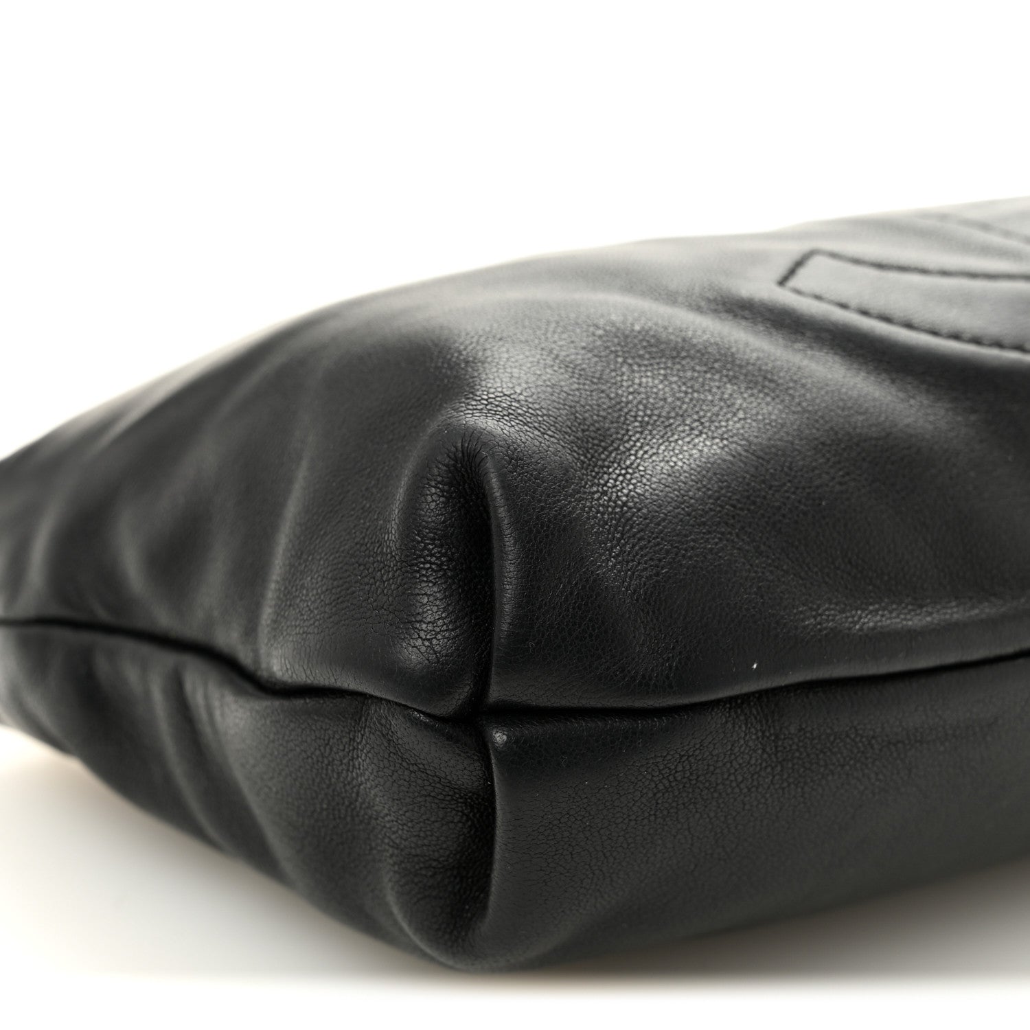 Lambskin Soft Chain Pochette Black