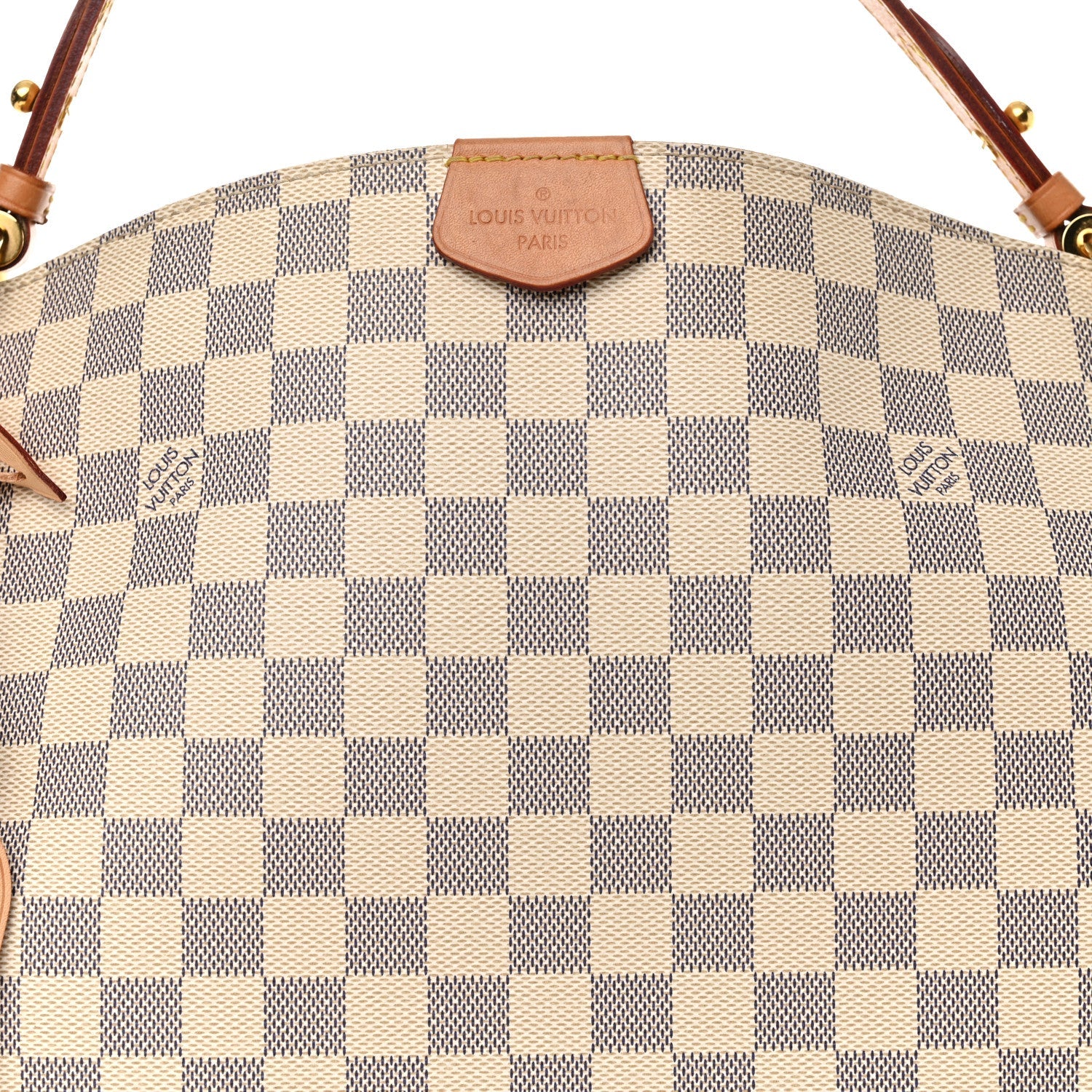 Damier Azur Graceful PM Rose Ballerine