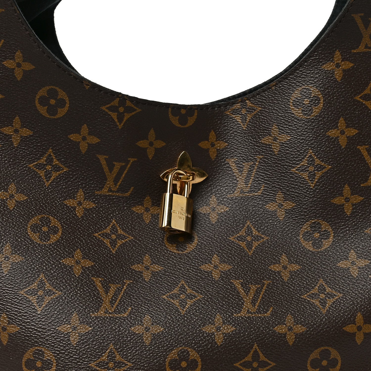 Monogram Snakeskin Flower Hobo