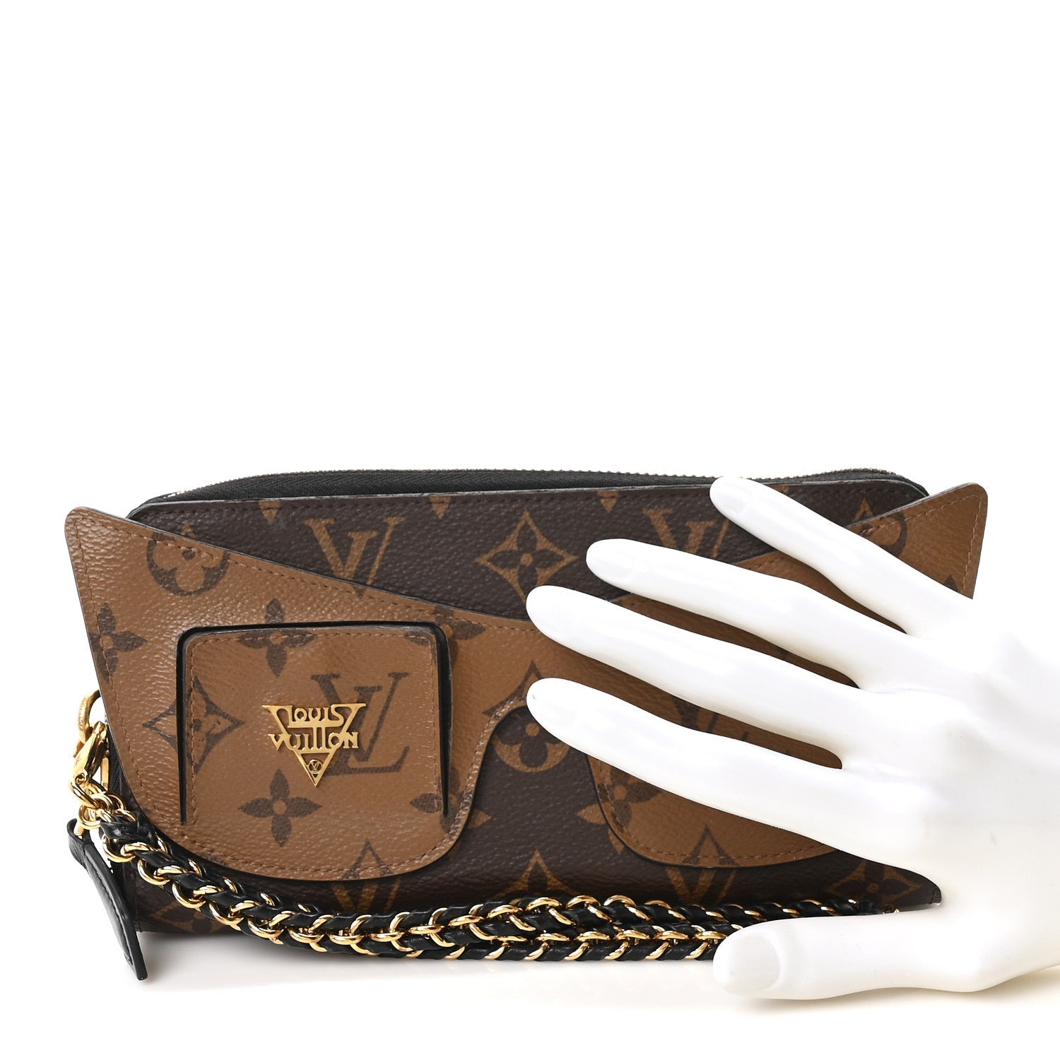 Reverse Monogram Zippy Shades Wallet