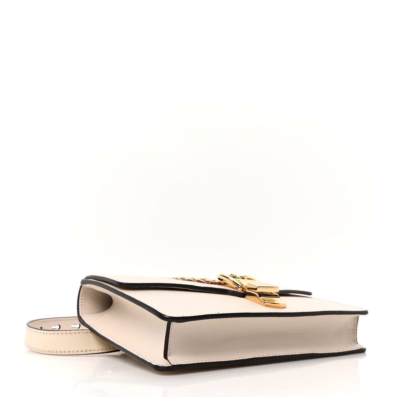 Calfskin Sylvie Belt Bag 75 30 Off White