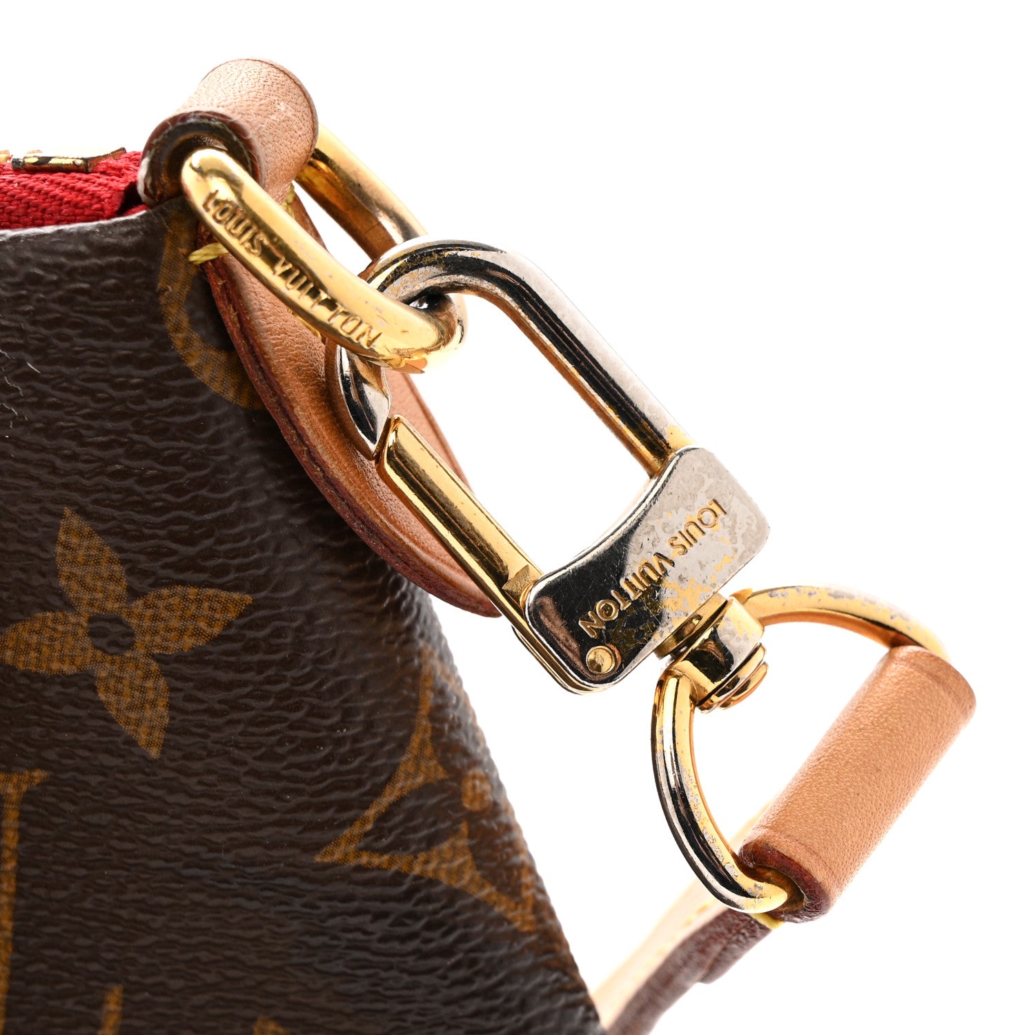 Monogram V Tote BB Cherry