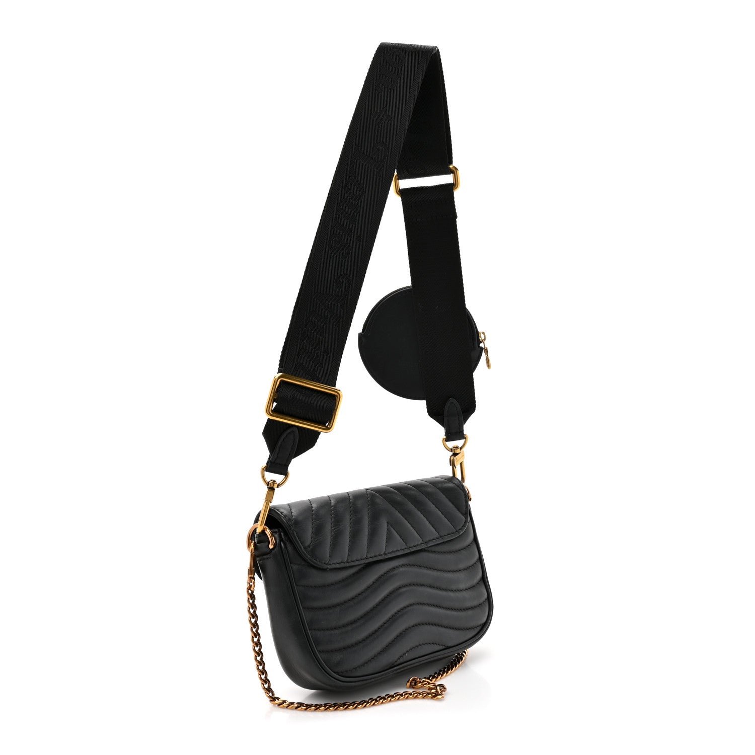 Calfskin New Wave Multi Pochette Black