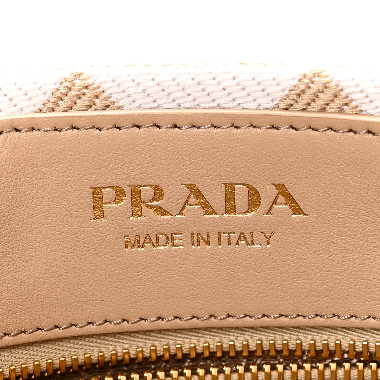 Jacquard Triangolo Symbole Embroidered Tote Corda Talco