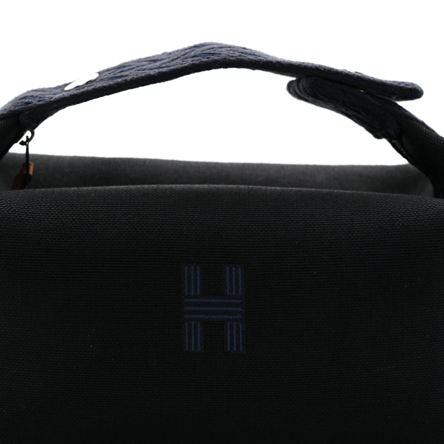Canvas Small Bride-A-Brac Pouch Black Bleu Nuit