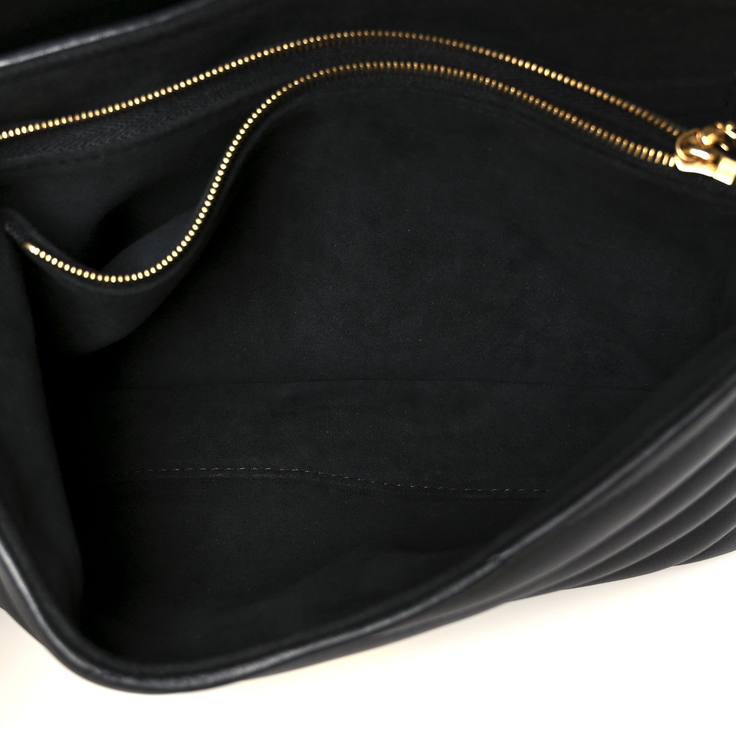 Calfskin LV New Wave Chain Bag Black