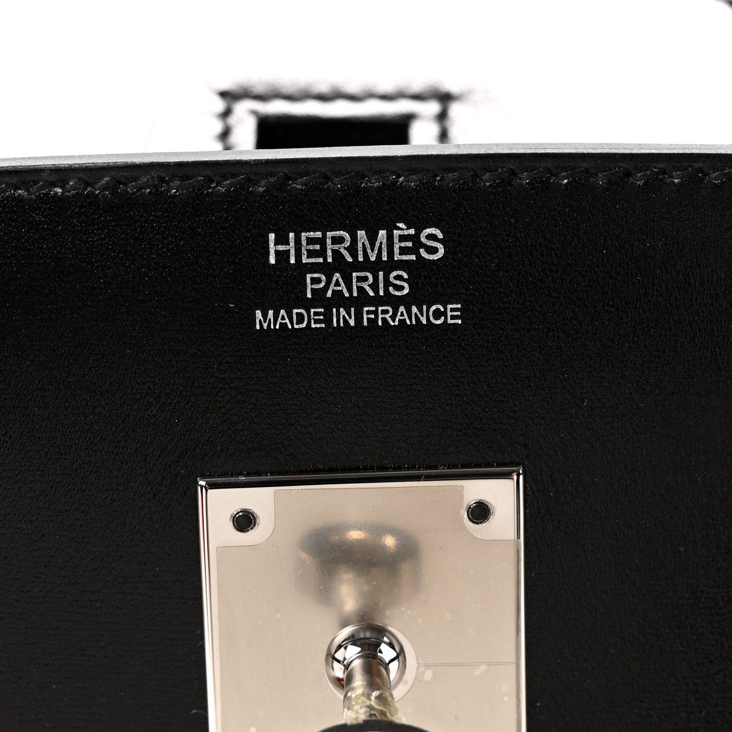 Box Birkin Sellier 30 Black