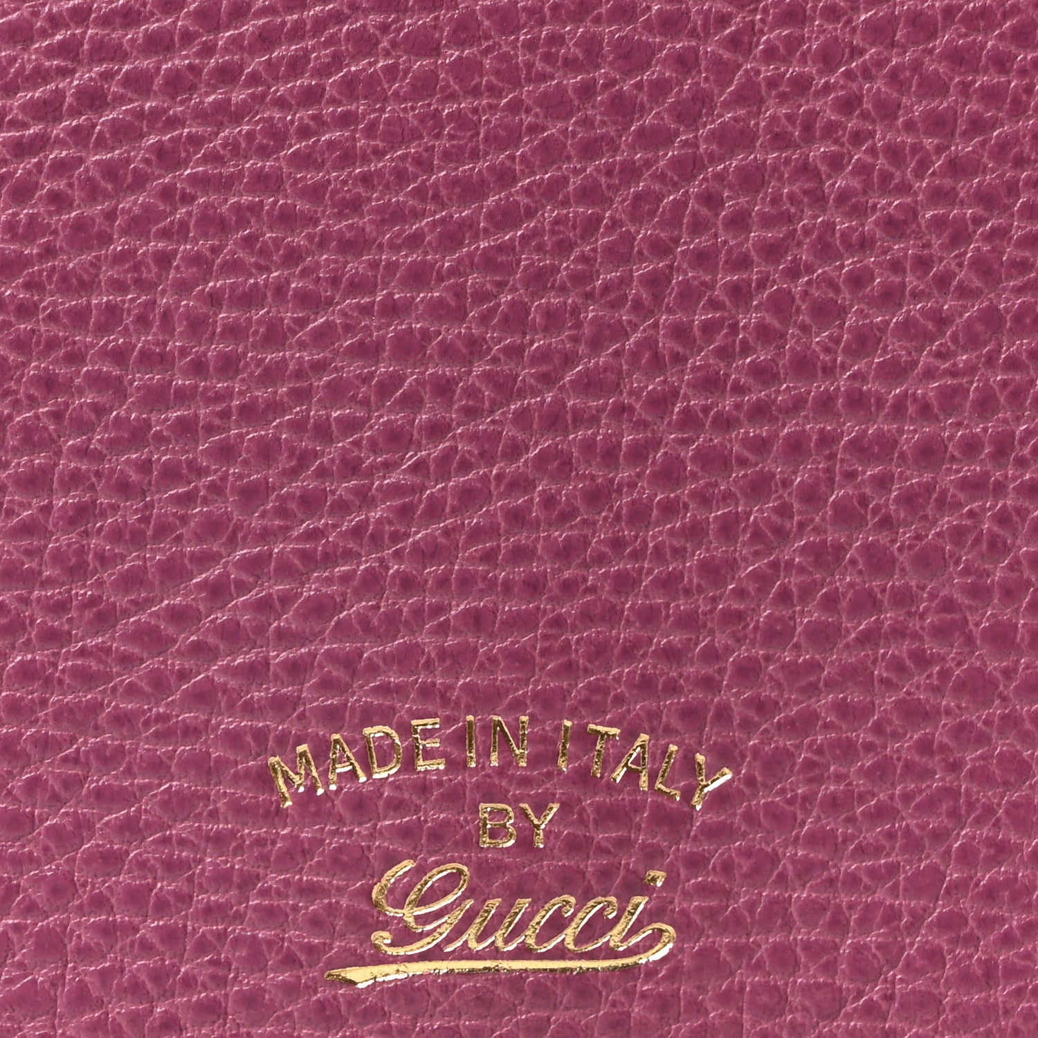 Dollar Calfskin Mini Swing Wallet Bag Purple