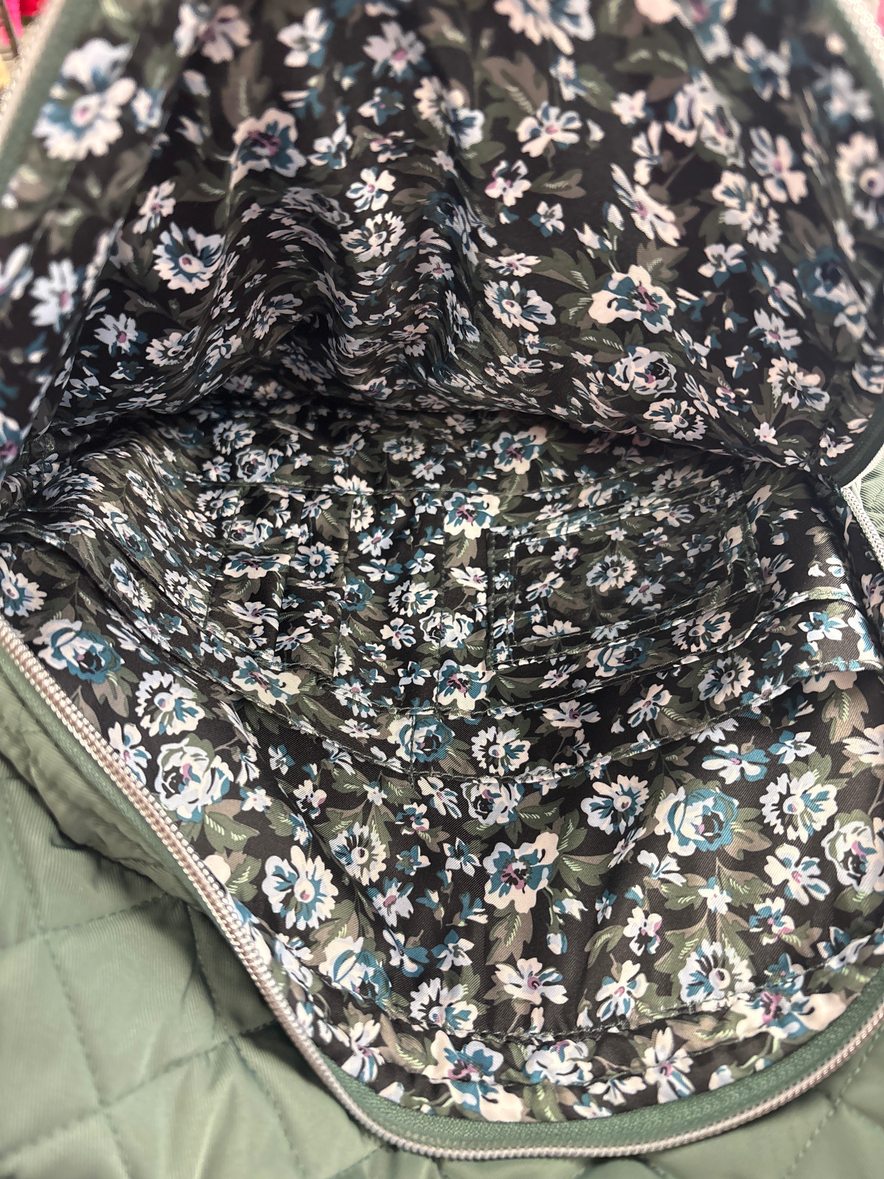 Backpack By Vera Bradley In Green, Size:Large