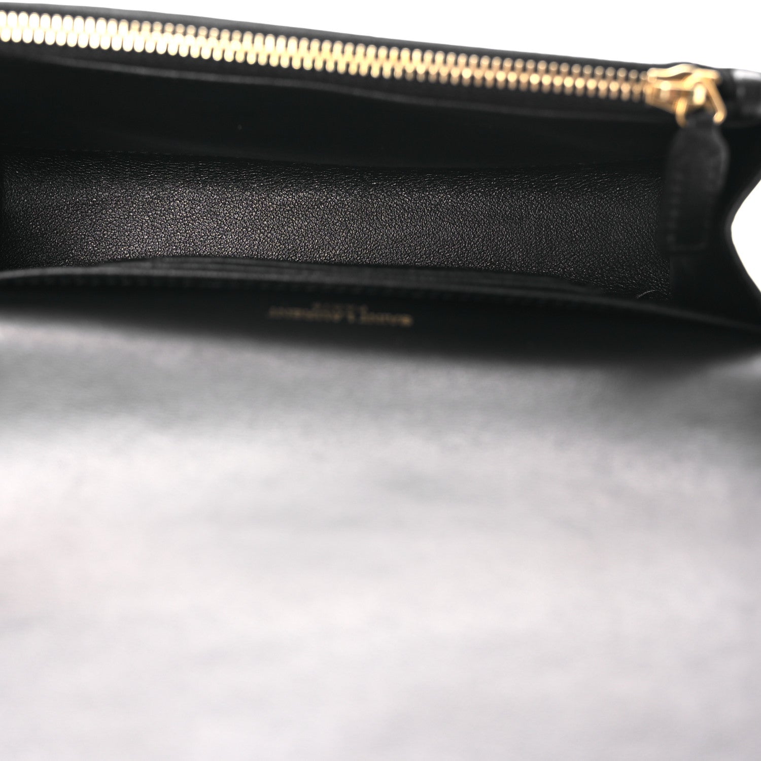Smooth Calfskin Monogram Kate Belt Bag Black
