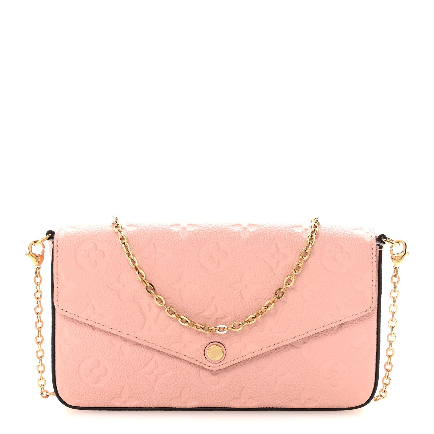 Empreinte Pochette Felicie Chain Wallet Rose Poudre
