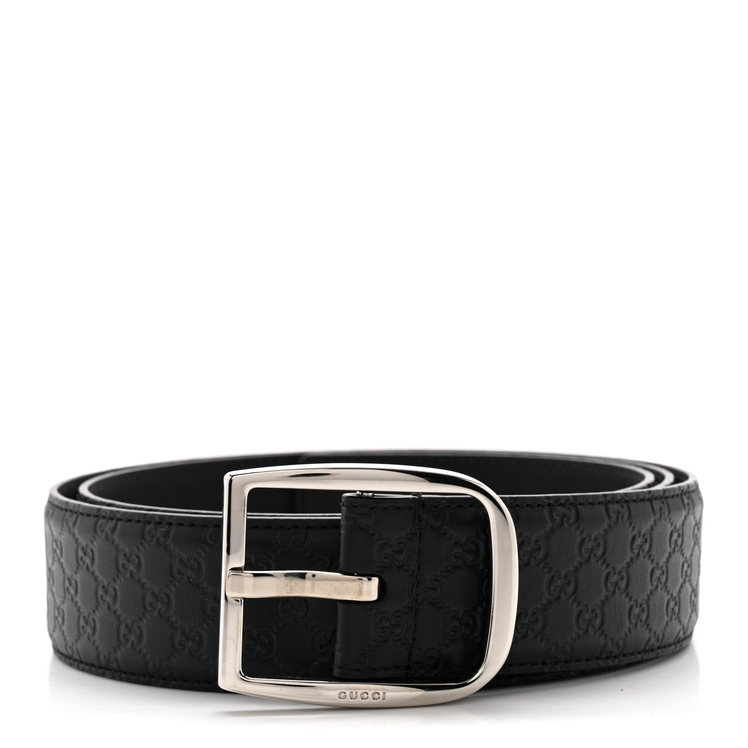 Soft Microguccissima 40mm Belt 110 44 Black