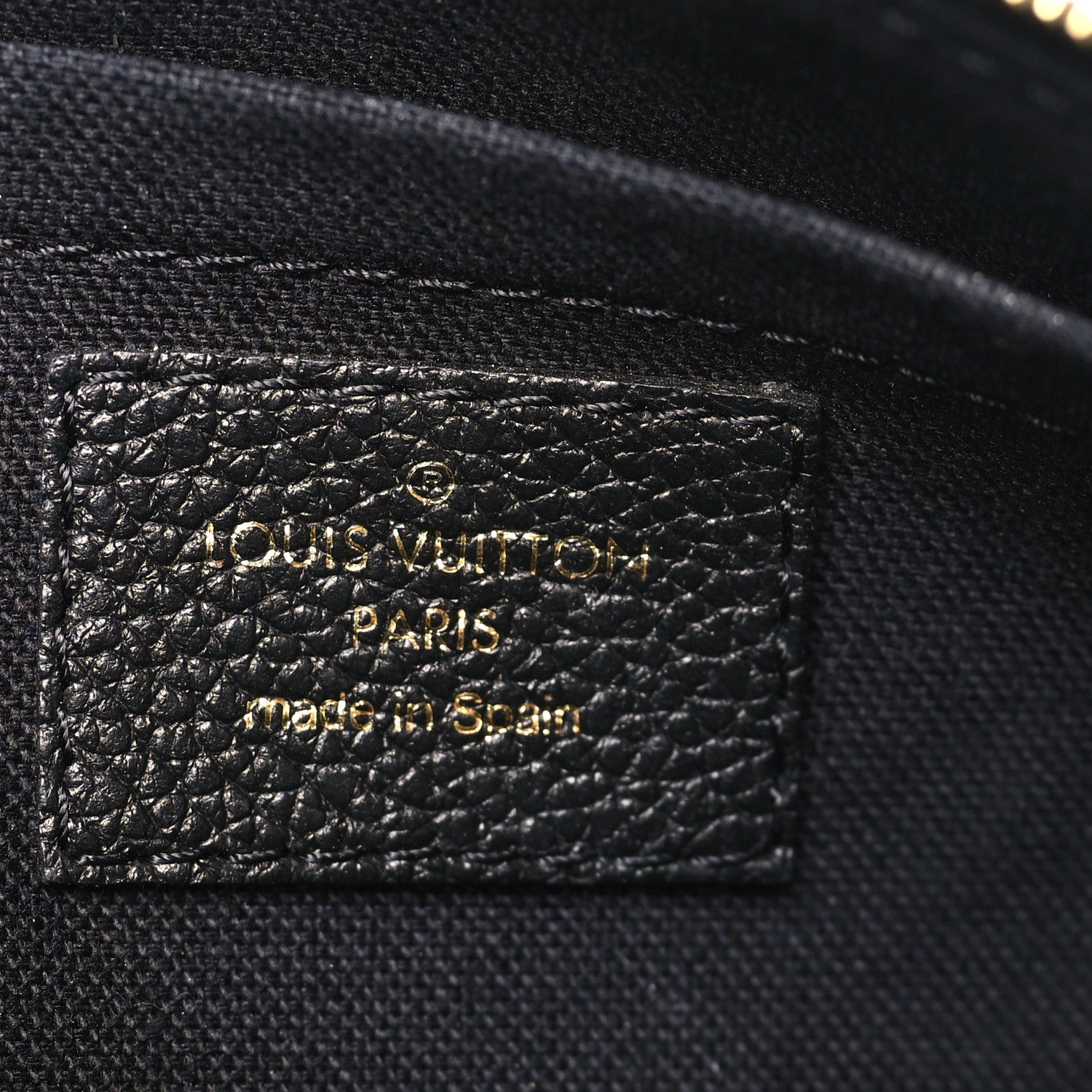 Monogram Pallas Clutch Black