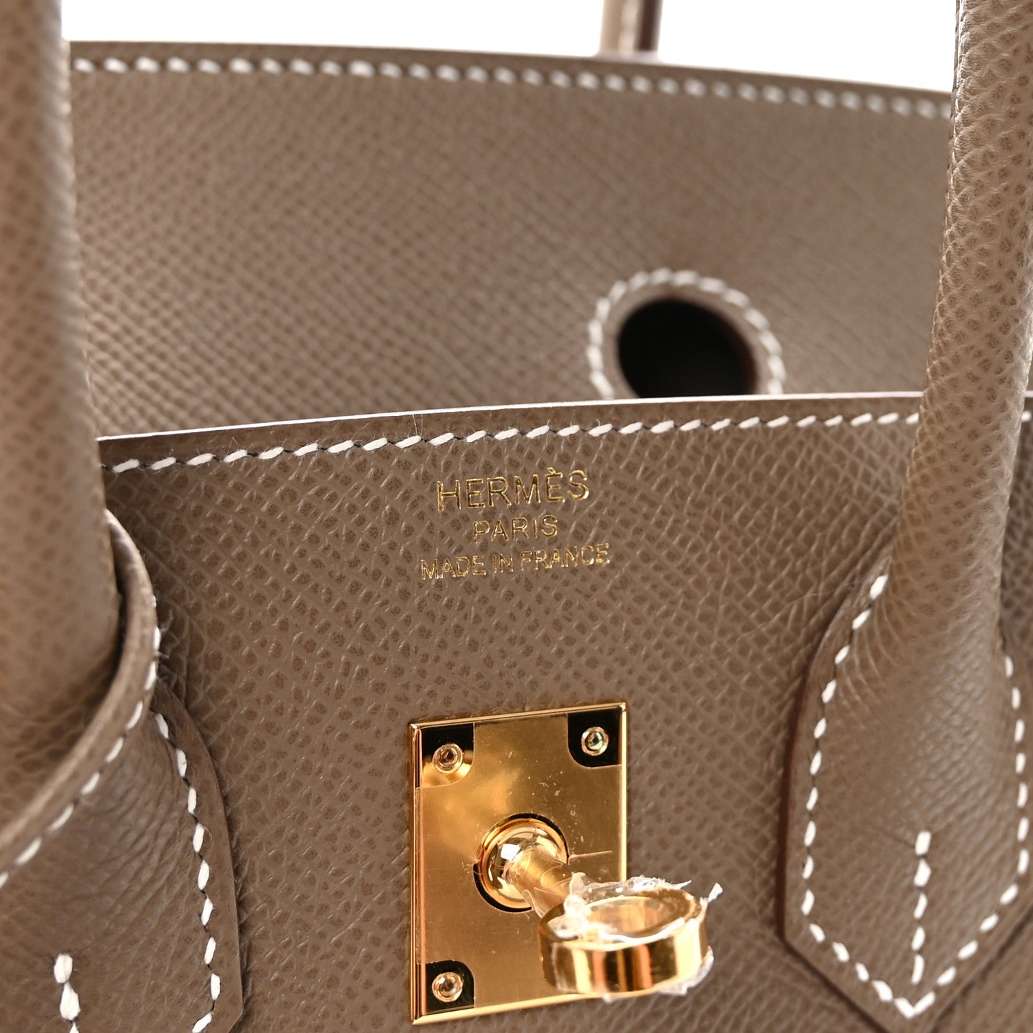 Epsom Birkin Sellier 25 Etoupe